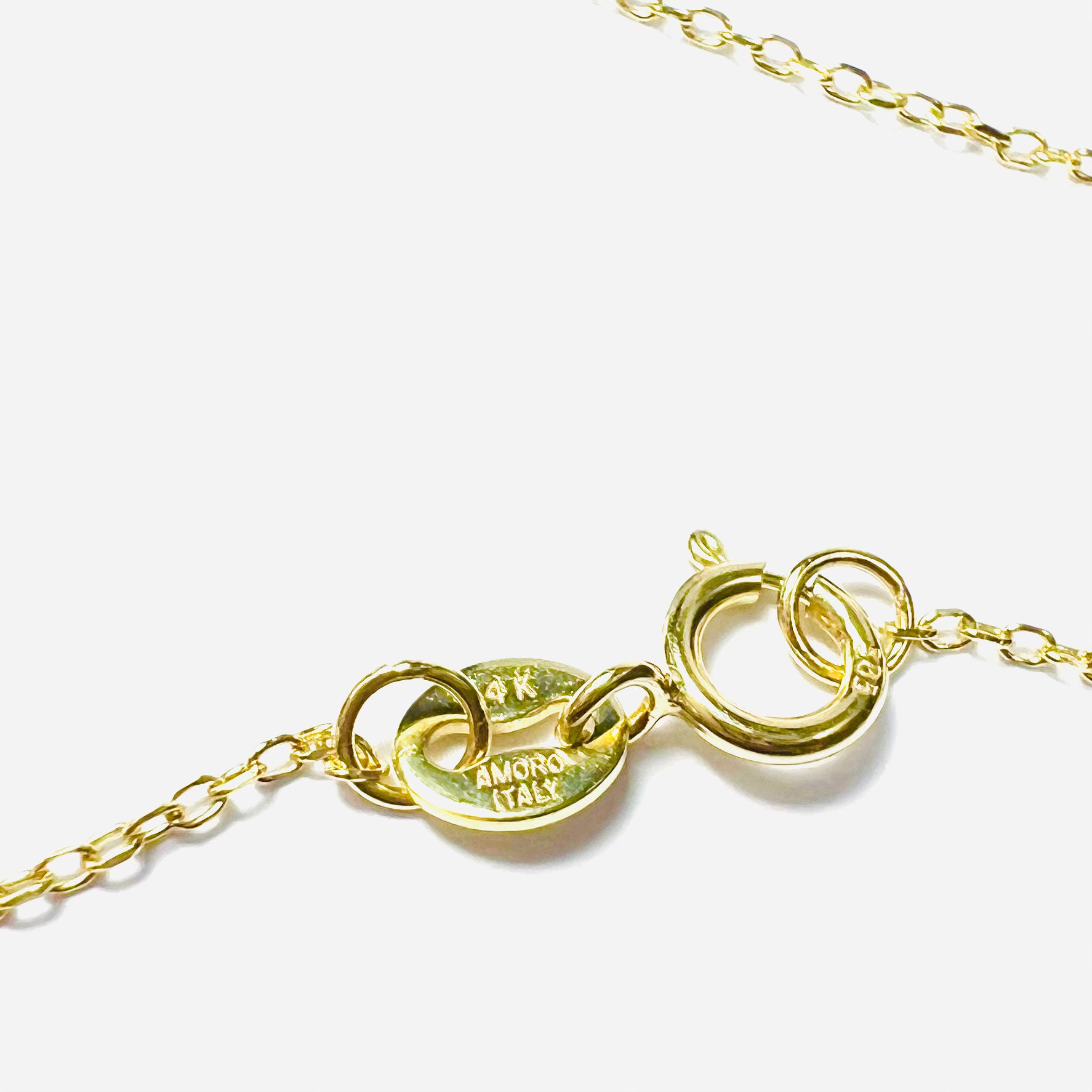 Assorted Sapphire By The Yard 16" 14k Yellow Gold Necklace