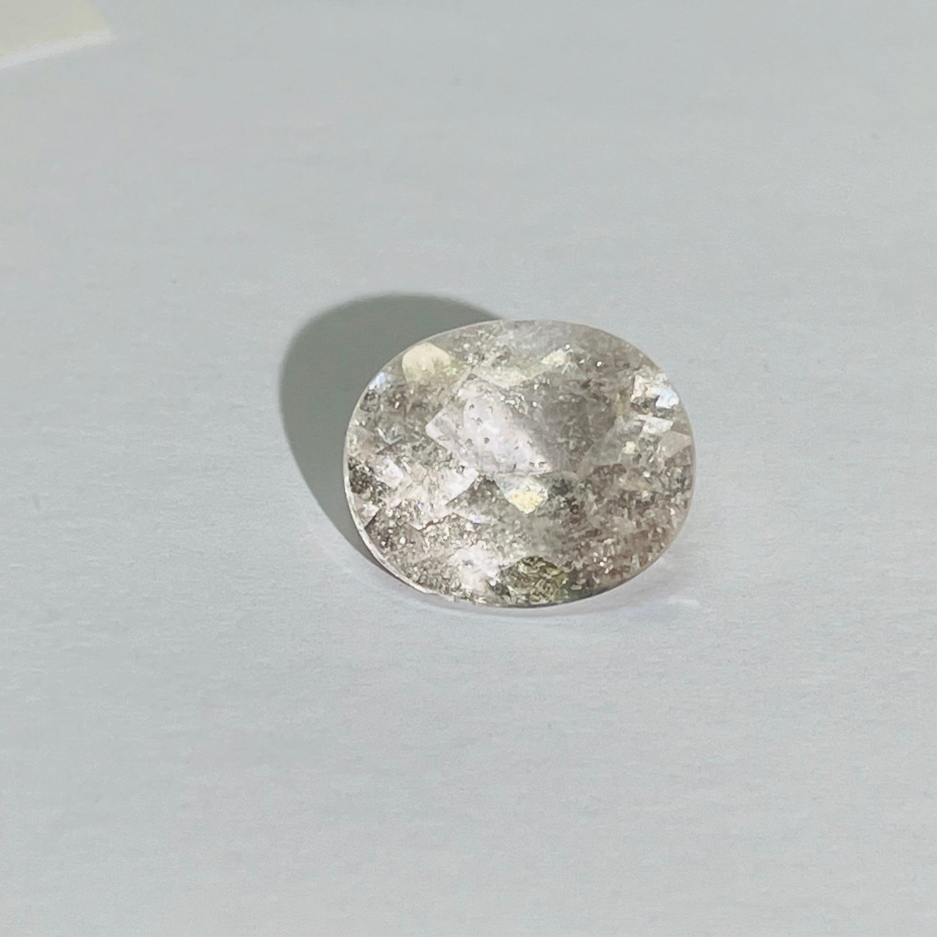 5.5CT Natural Pink Oval Morganite 14x12mm