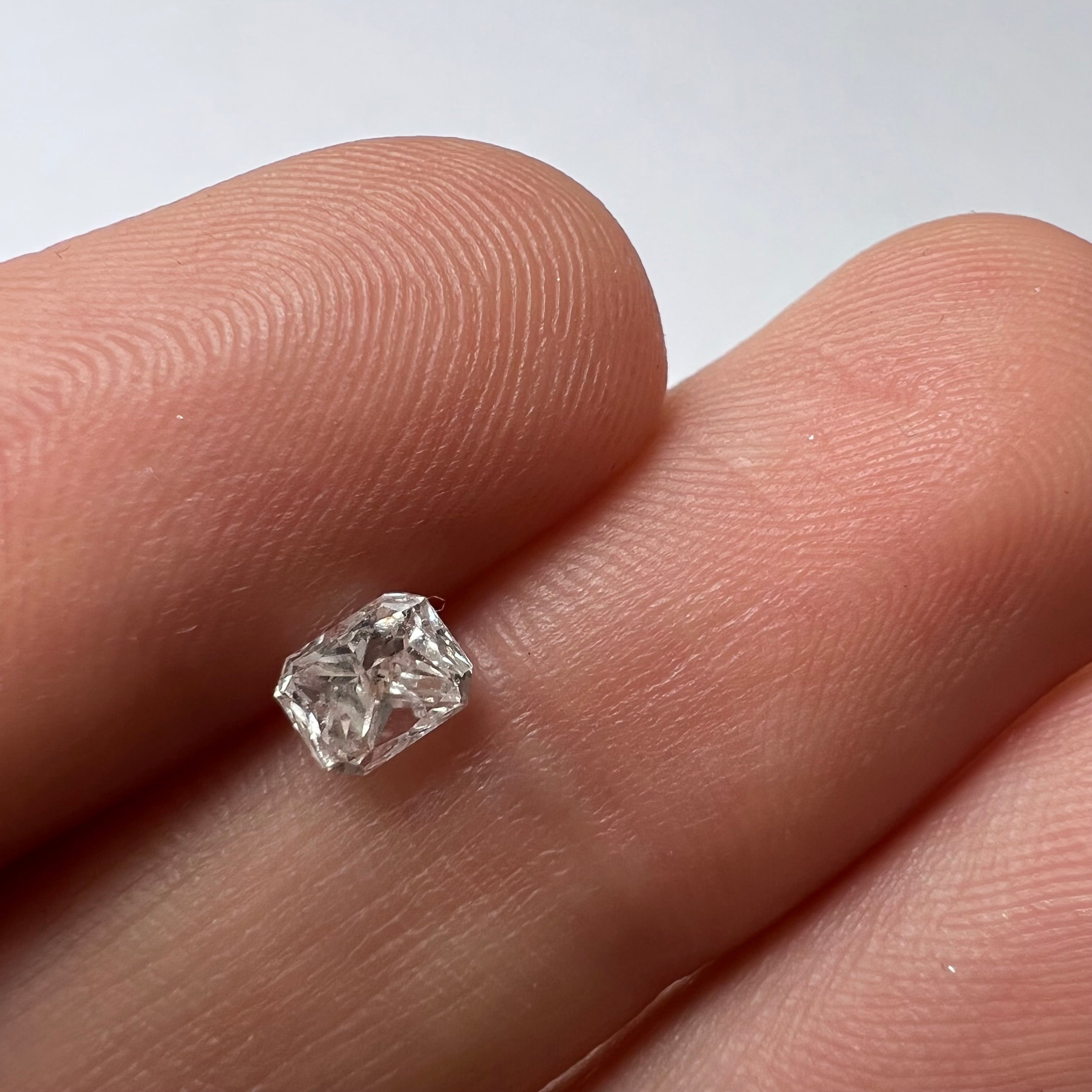 .50CT Radiant Diamond G SI2 4.78X3.75X3.16mm Natural Earth mined