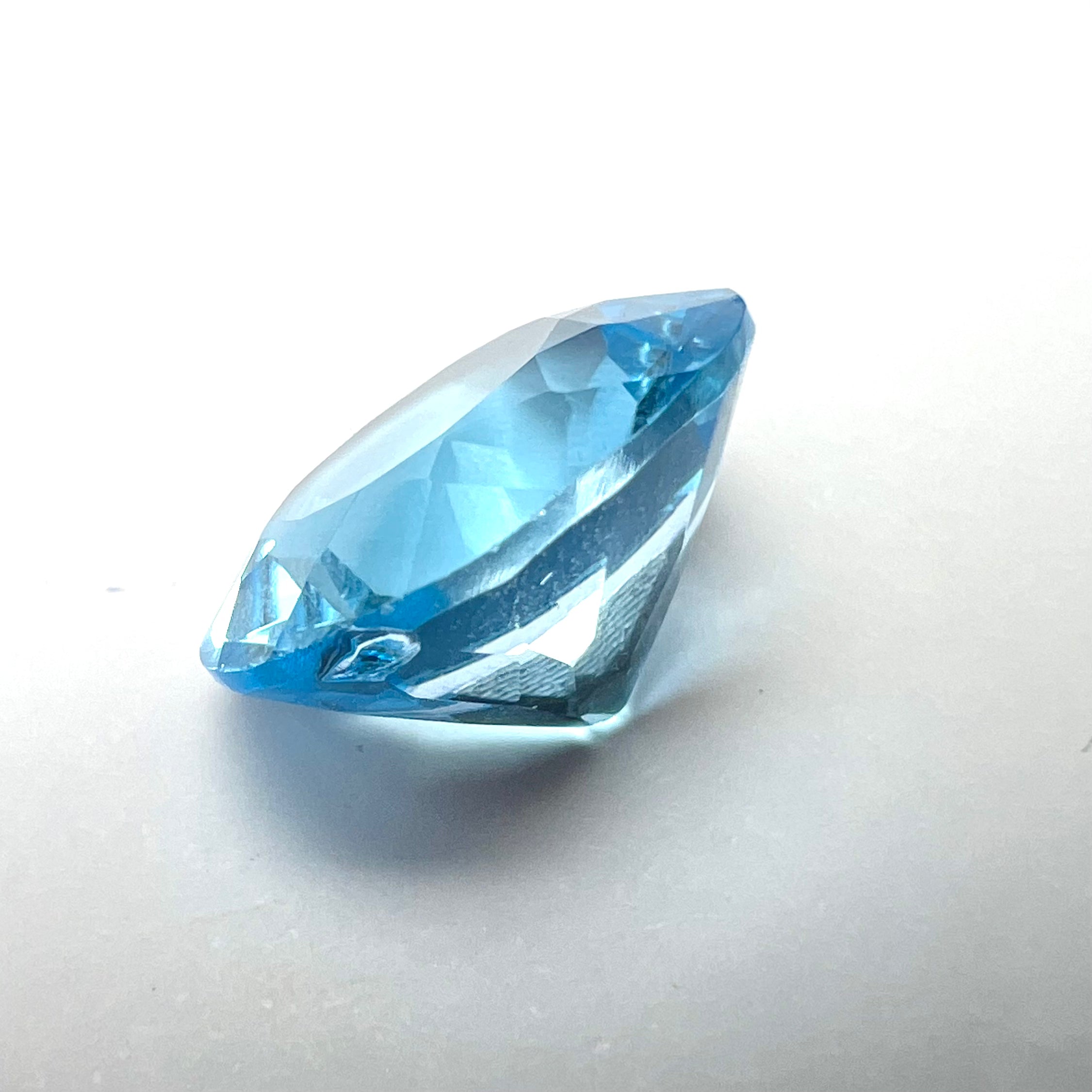 8.3CTW Loose Natural Cushion Cut Topaz 14x12.5x8mm Earth mined Gemstone