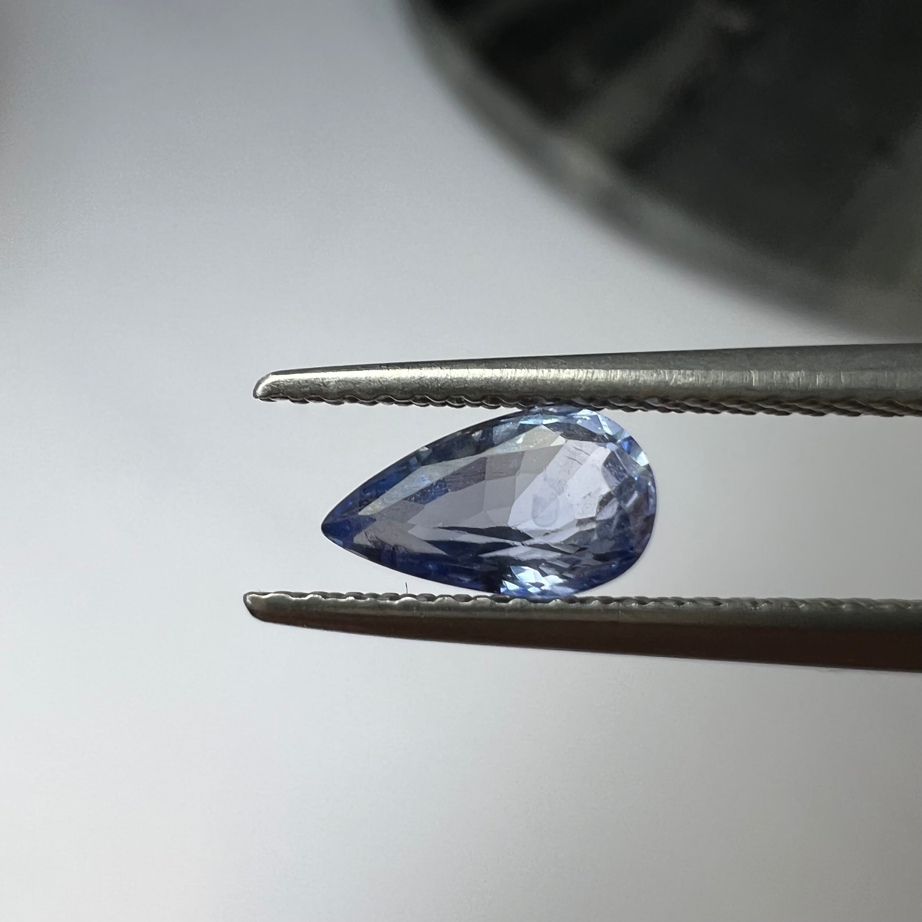 .91CTW Loose Natural Pear Sapphire 7.90x4.53x3.12mm Earth mined Gemstone