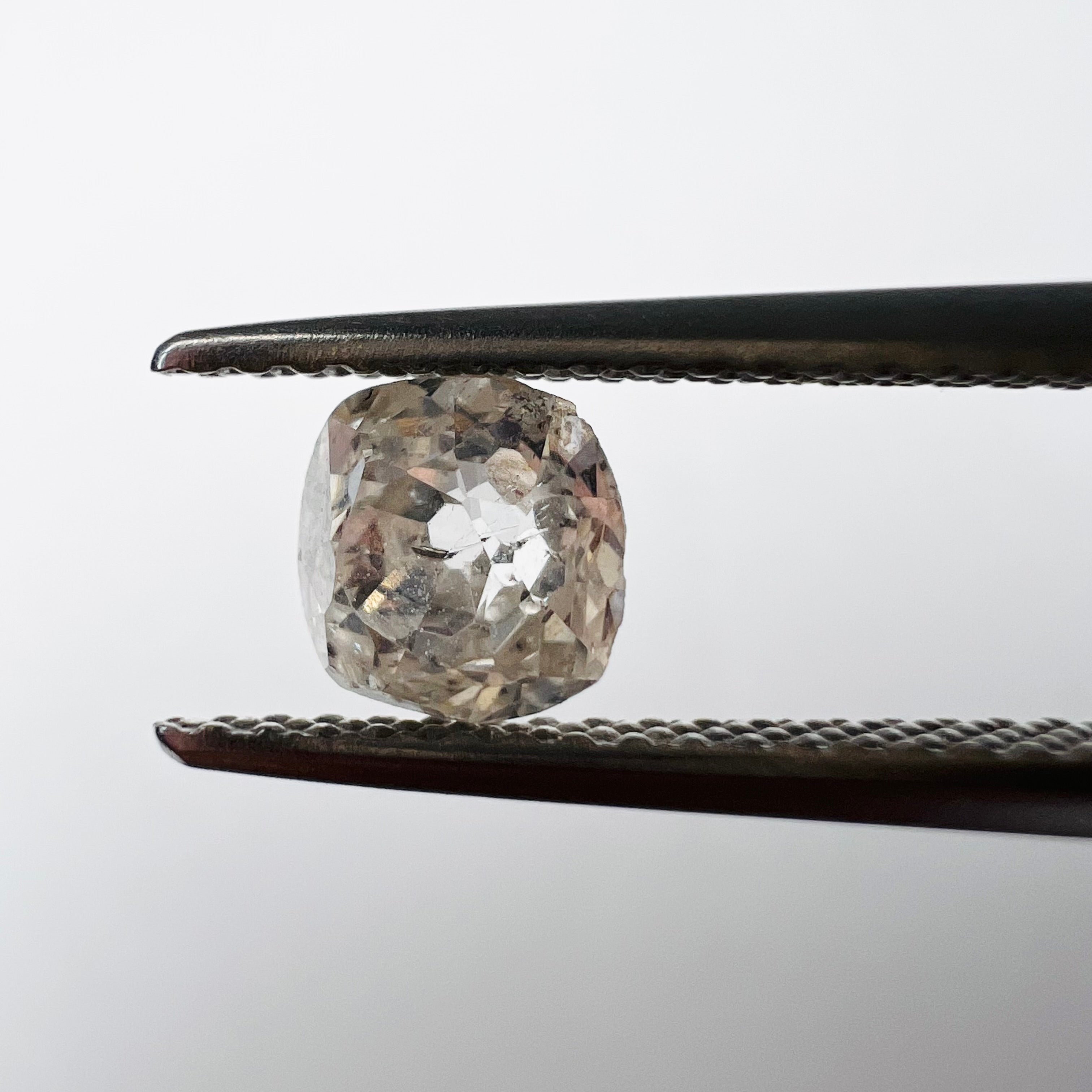 .78CT Old Mine Cut Diamond K I1 5.18x5.36x3.49mm Natural Earth mined