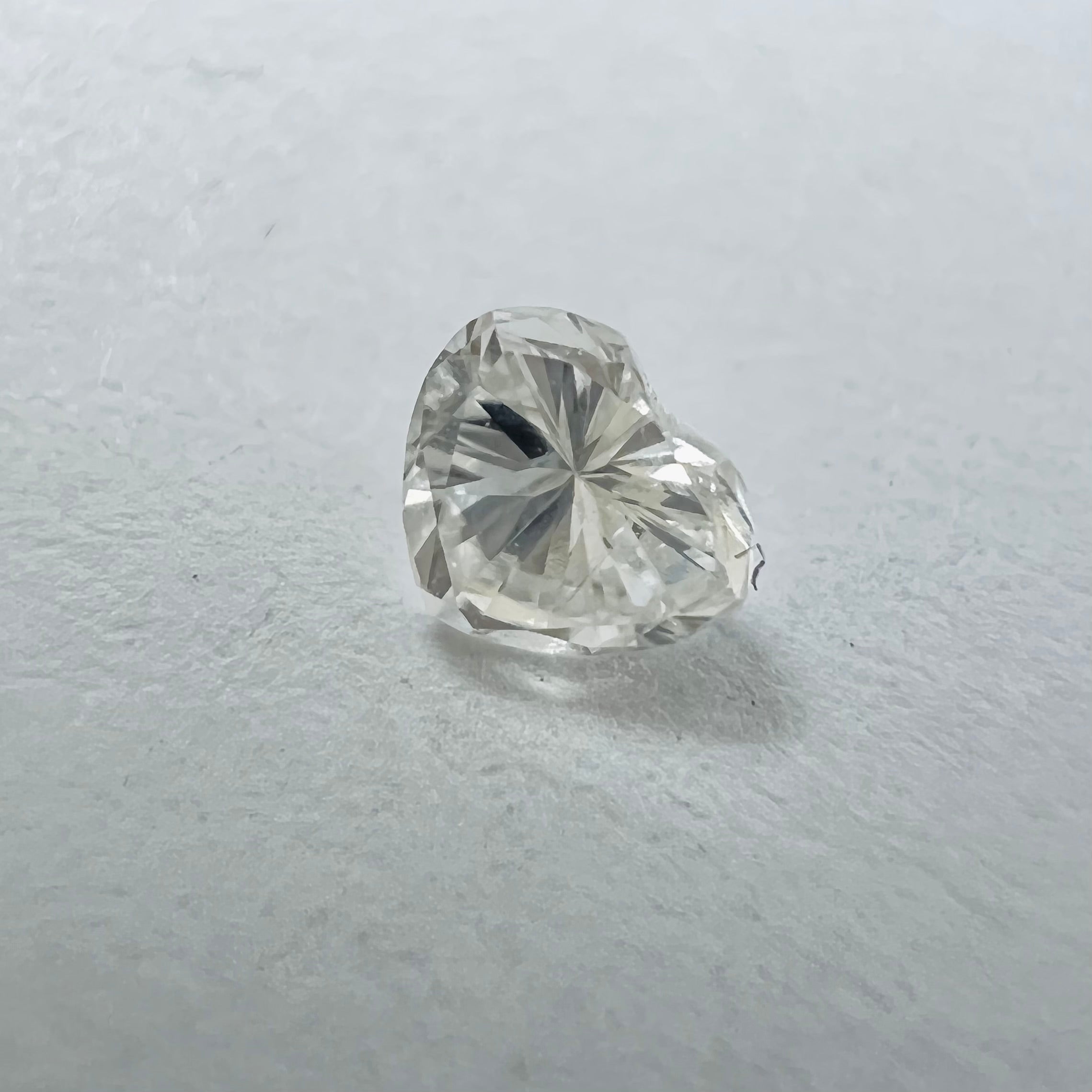 .12CT Heart Shape Diamond I VS2 3.04x3.48x2.00mm Natural Earth mined