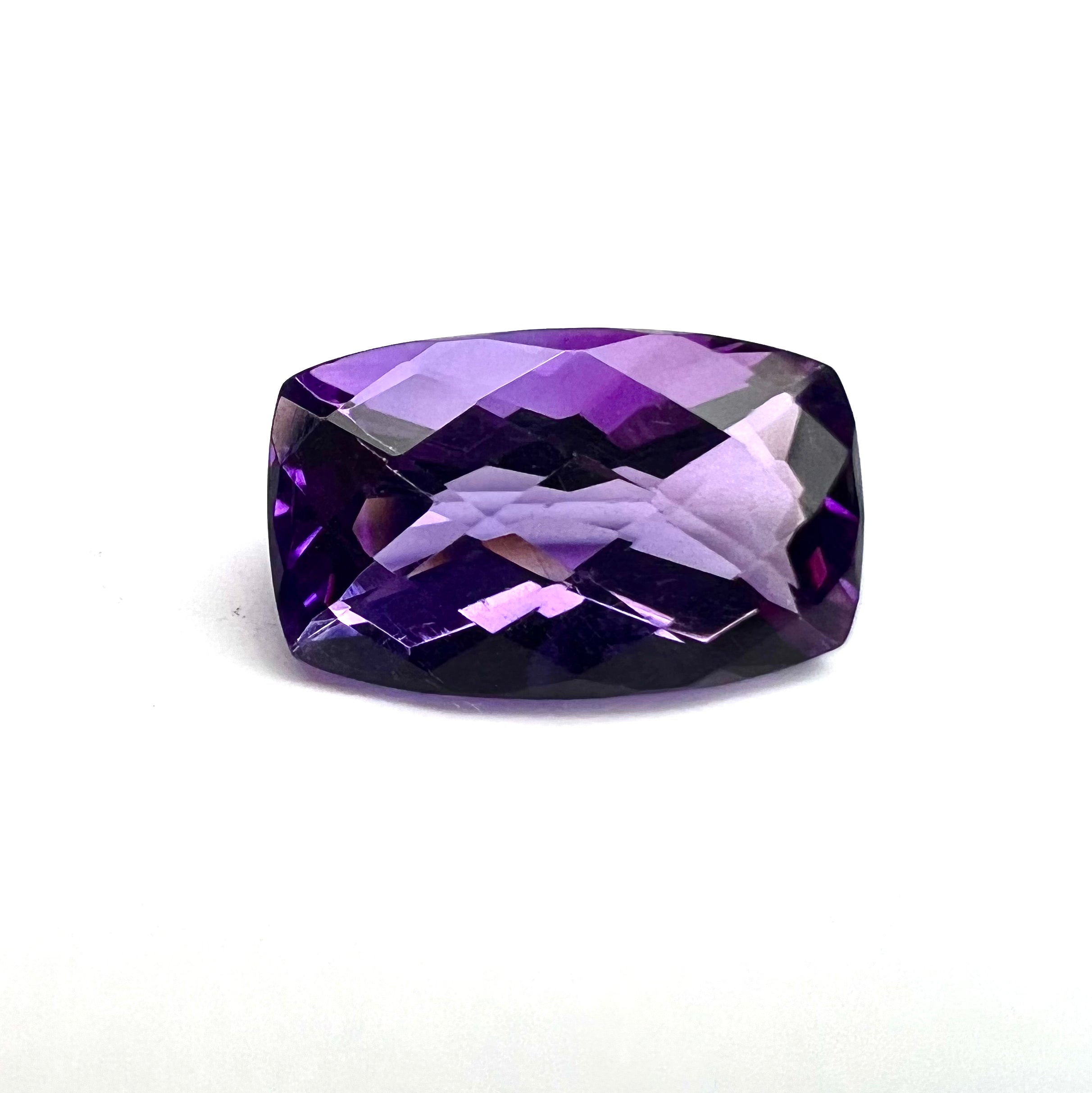 4.12CTW Loose Natural Fancy Cut Amethyst 13x8x6.15mm Earth mined Gemstone