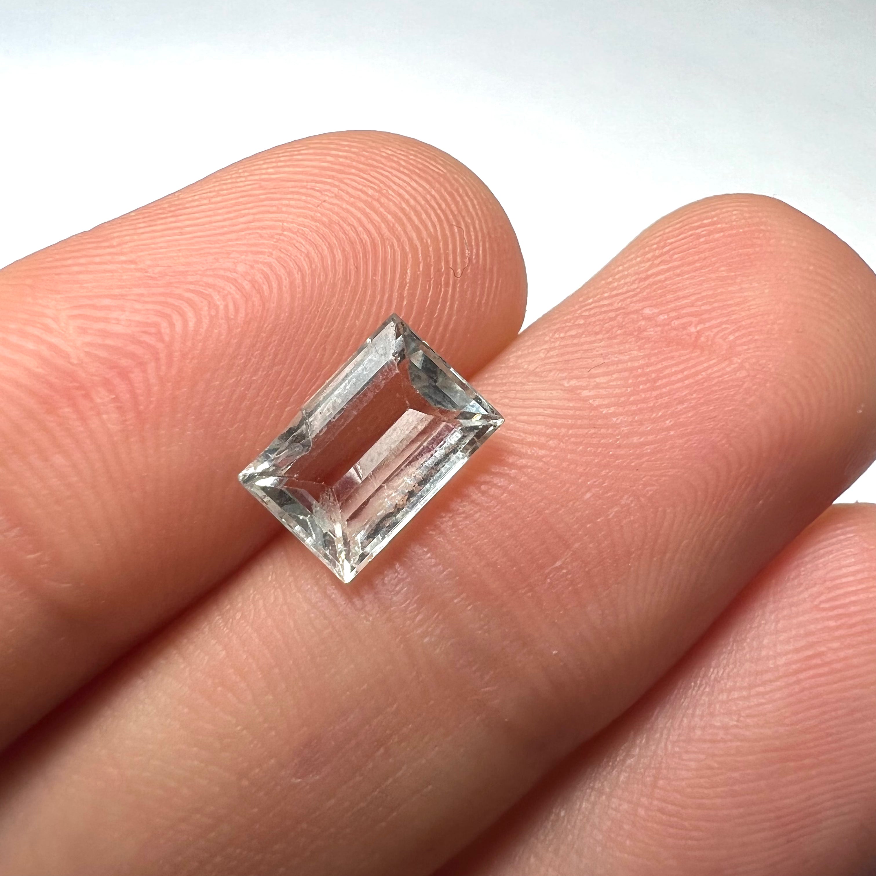 1.59CTW Loose Natural Aquamarine 8.5x6x3.5mm Earth mined Gemstone