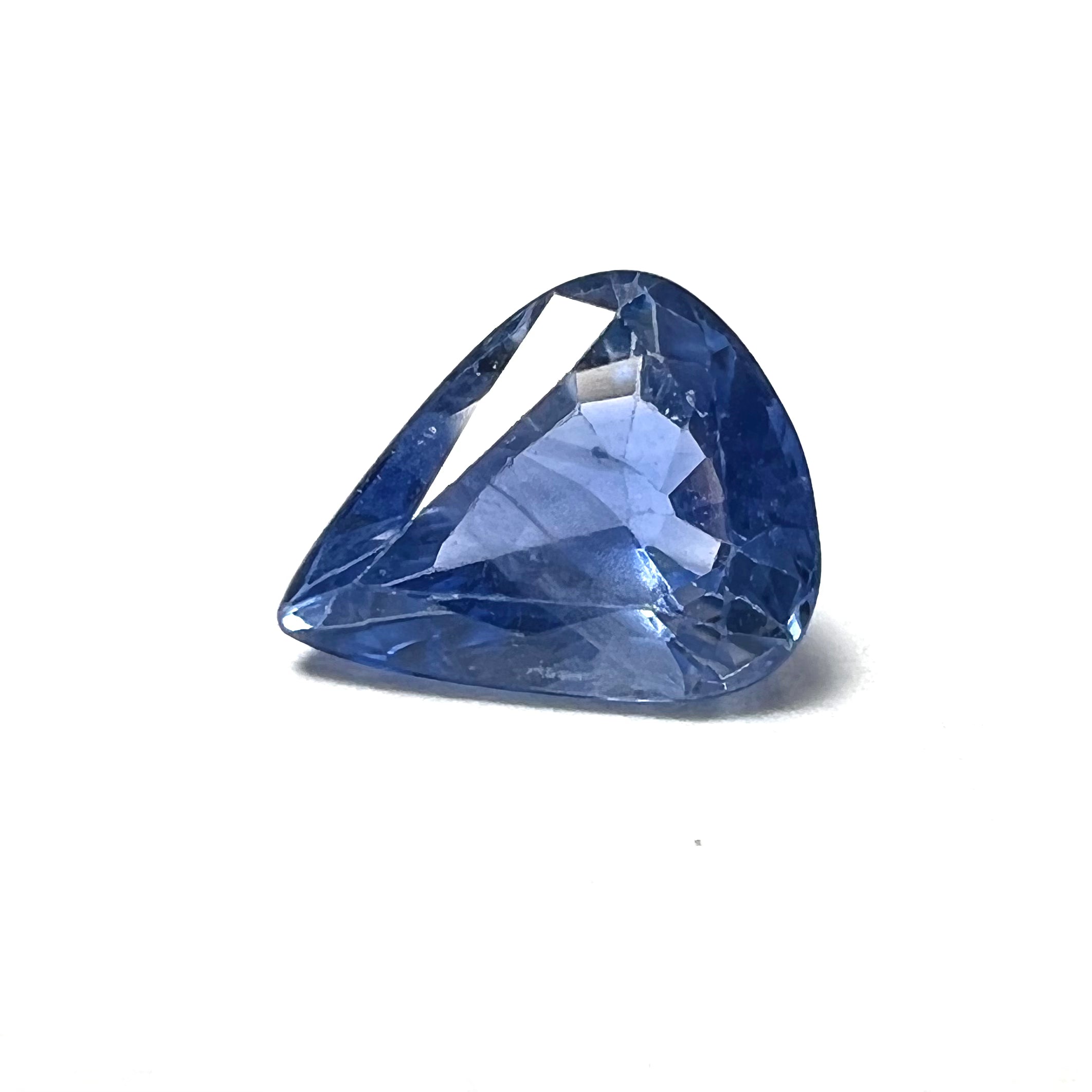 .80CT Loose Natural Pear Sapphire 6x5.1x3mm Earth mined Gemstone