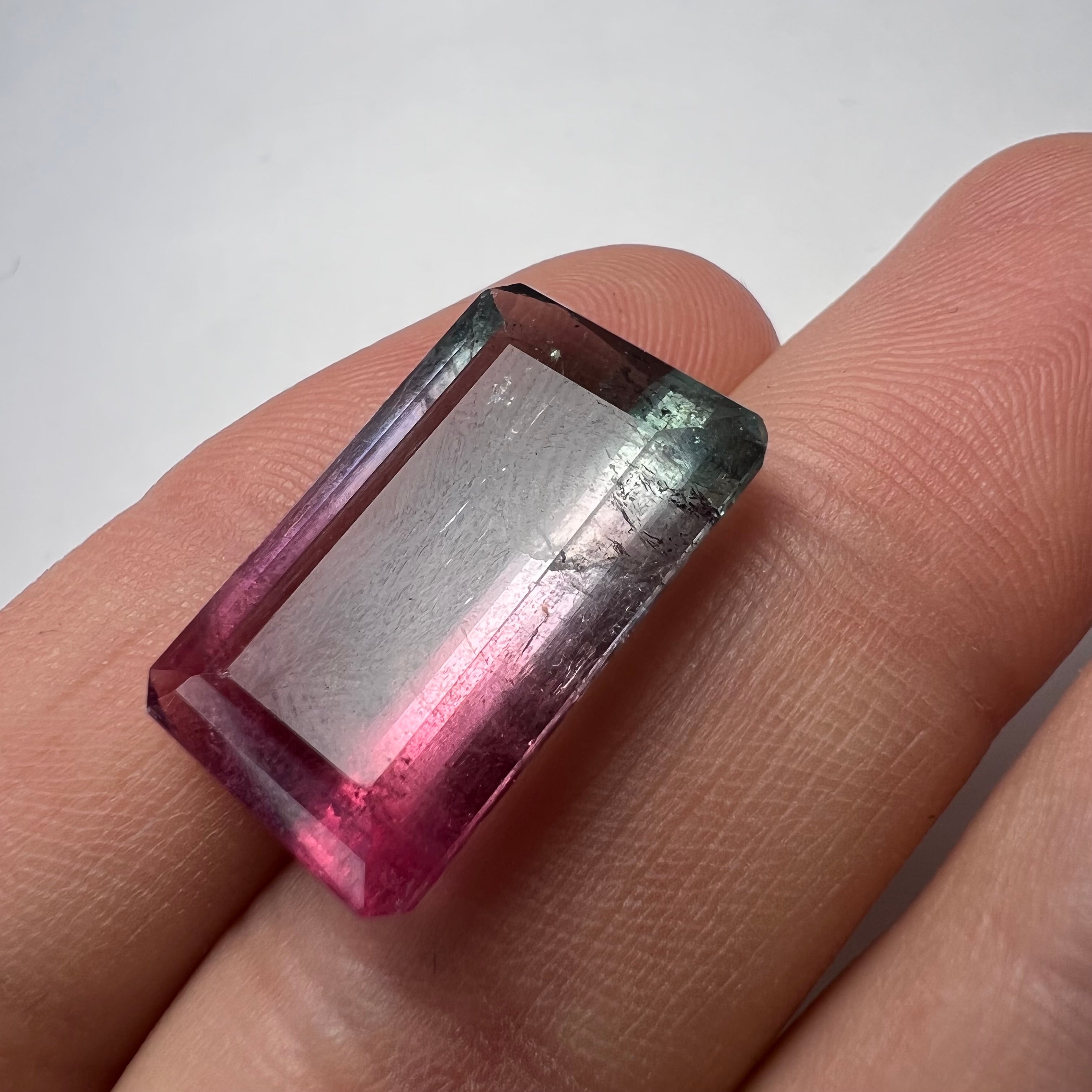16.47CTW Natural Emerald Cut Tourmaline 20.38x12.93mm Earth mined Gemstone