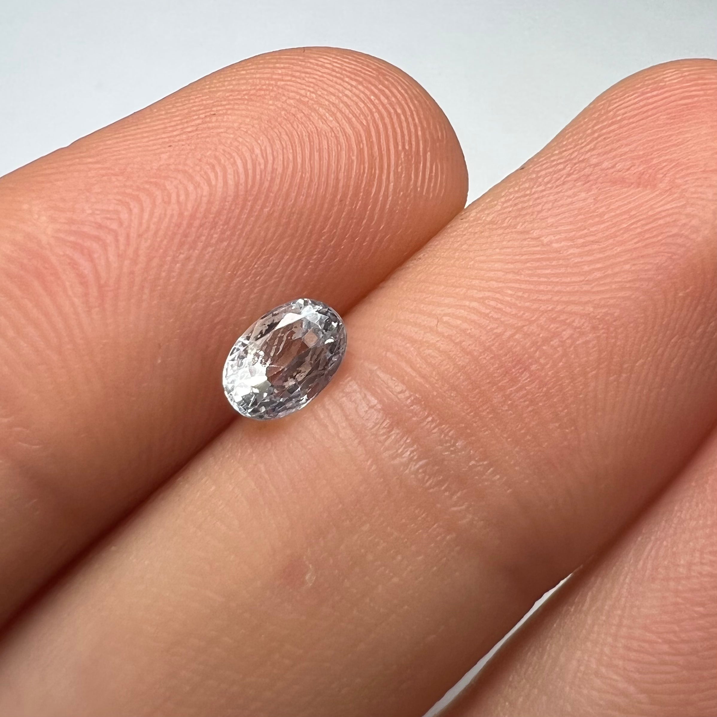 .79CT Loose Purple Sapphire 6x4x4.1mm Earth mined Gemstone