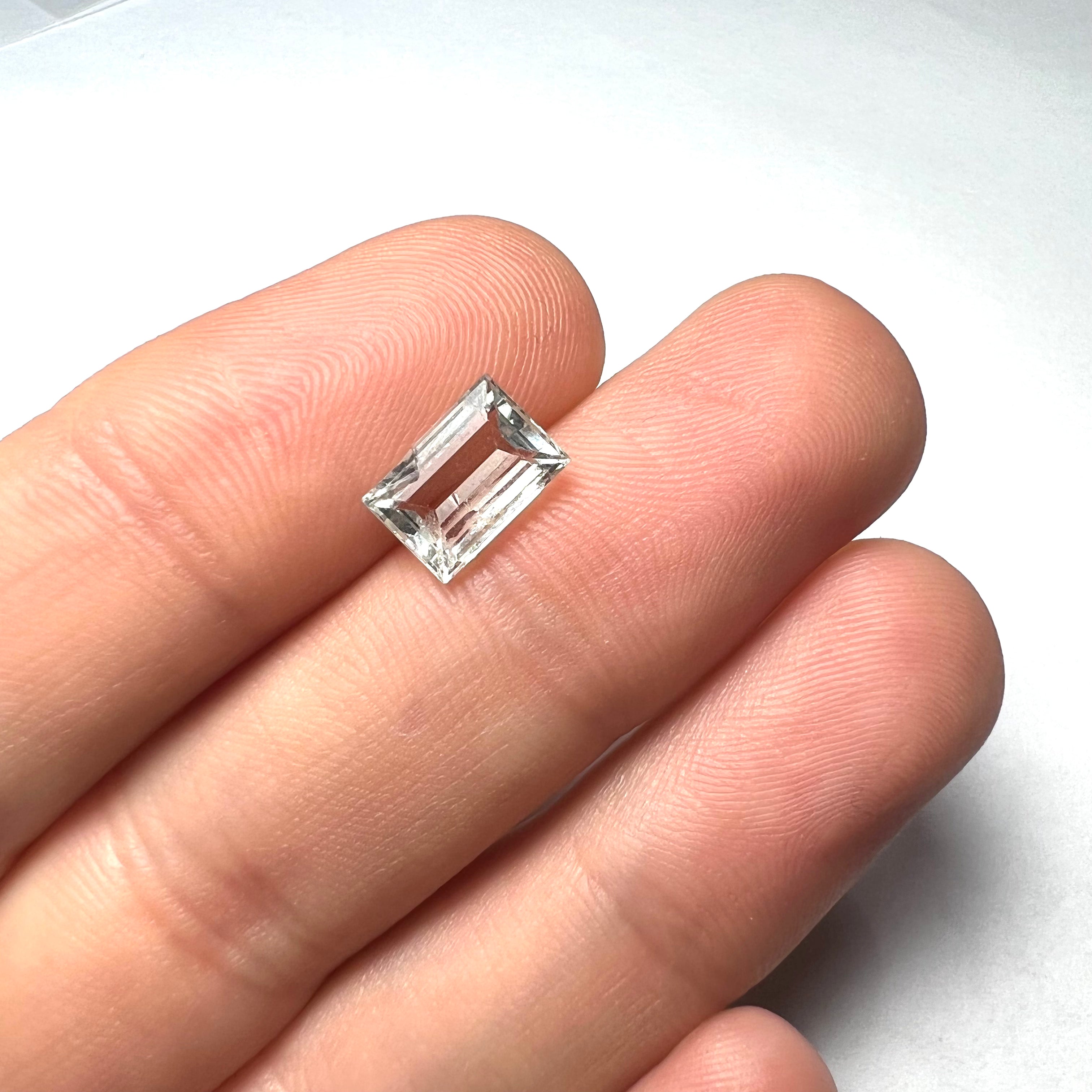 1.59CTW Loose Natural Aquamarine 8.5x6x3.5mm Earth mined Gemstone
