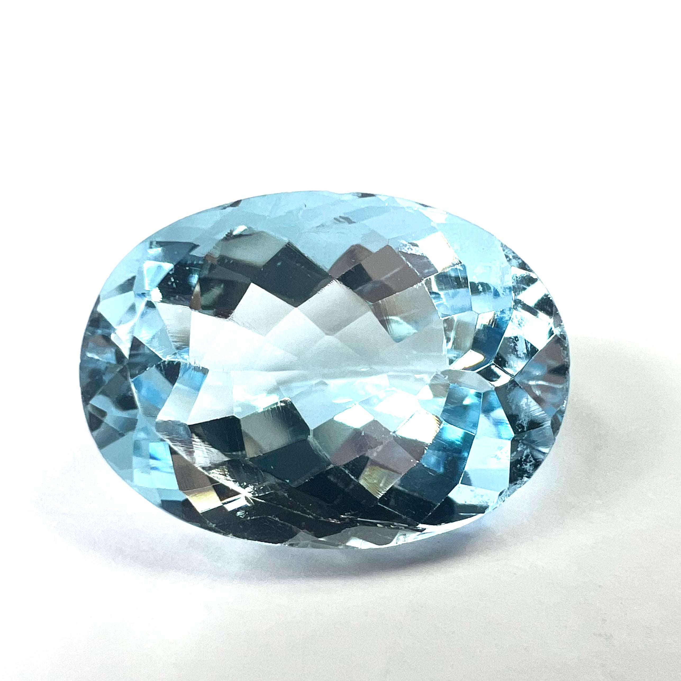 23.43CTW Loose Natural Oval Cut Topaz 21x15x9mm Earth mined Gemstone