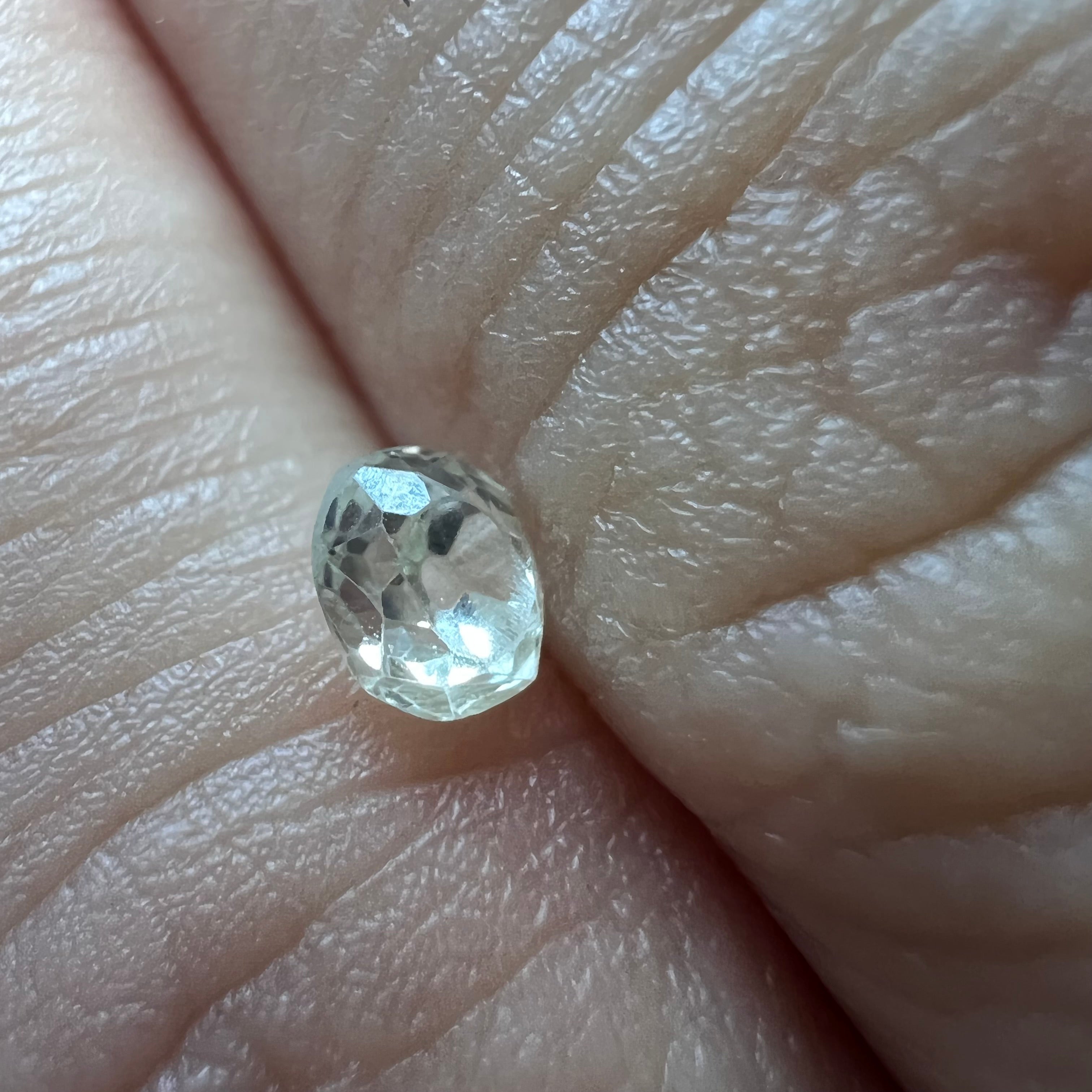 .38CT Old Mine Oval Cut Diamond O VS2 4.64x3.88x2.63mm Natural Earth mined