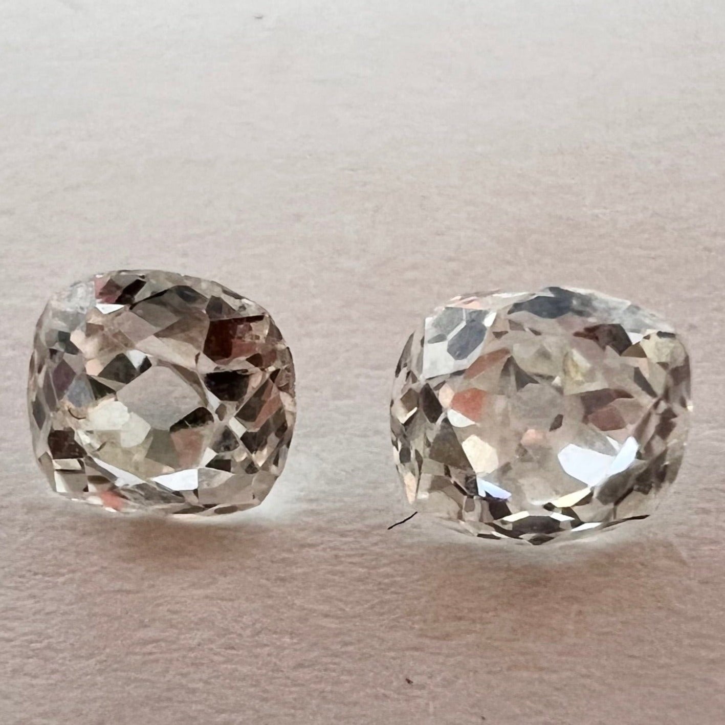 .74ctw Old Mine Cut Diamond I/J SI1 4.5X4mm Natural Earth mined