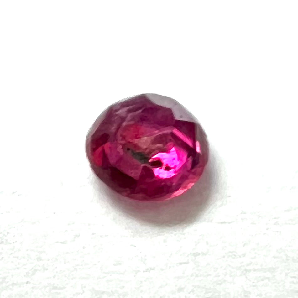 .06CT Loose Natural Ruby 2.1mm Earth mined Gemstone
