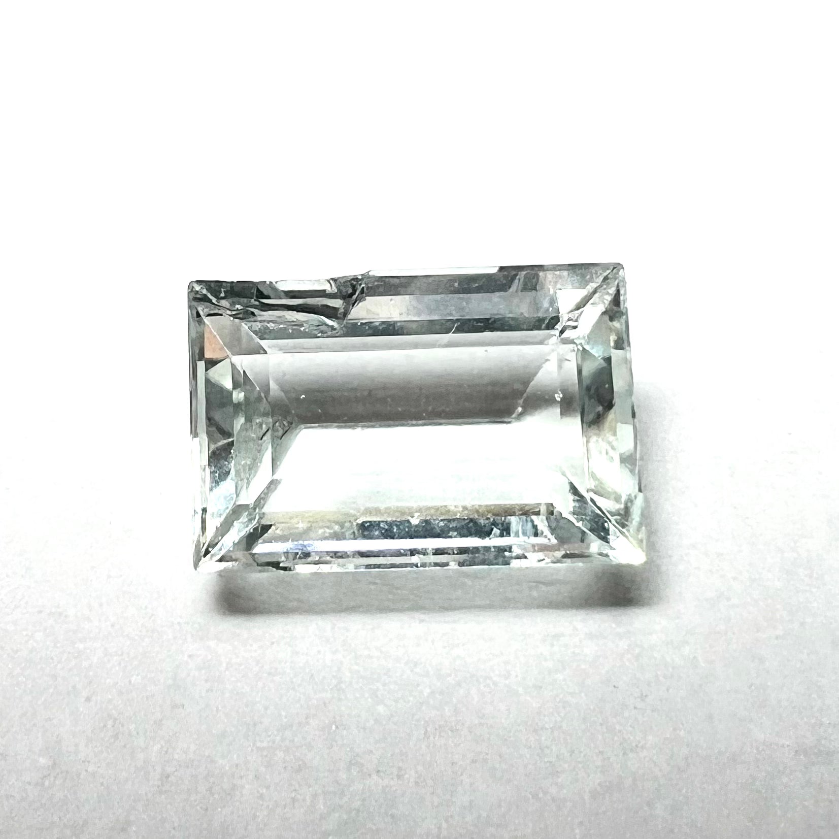 1.59CTW Loose Natural Aquamarine 8.5x6x3.5mm Earth mined Gemstone