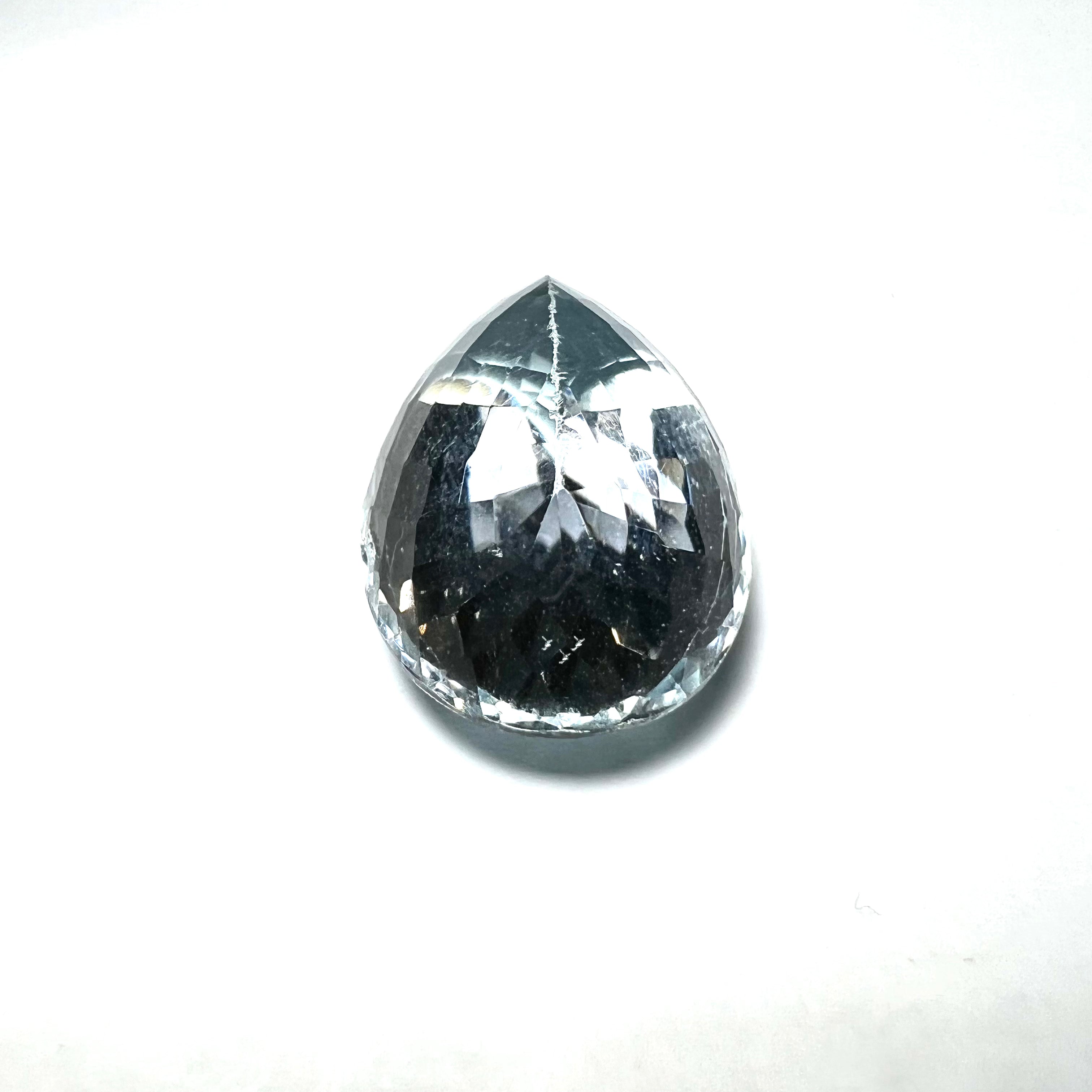 29.2CTW Loose Natural Aquamarine 21x15x10mm Earth mined Gemstone