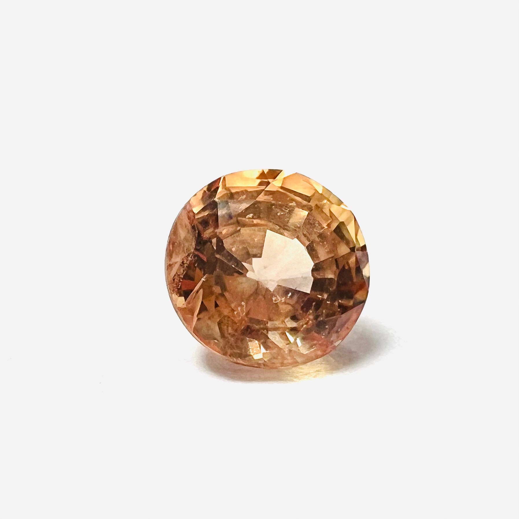 .49CT Loose Natural Round Sapphire 4x3mm Earth mined Gemstone