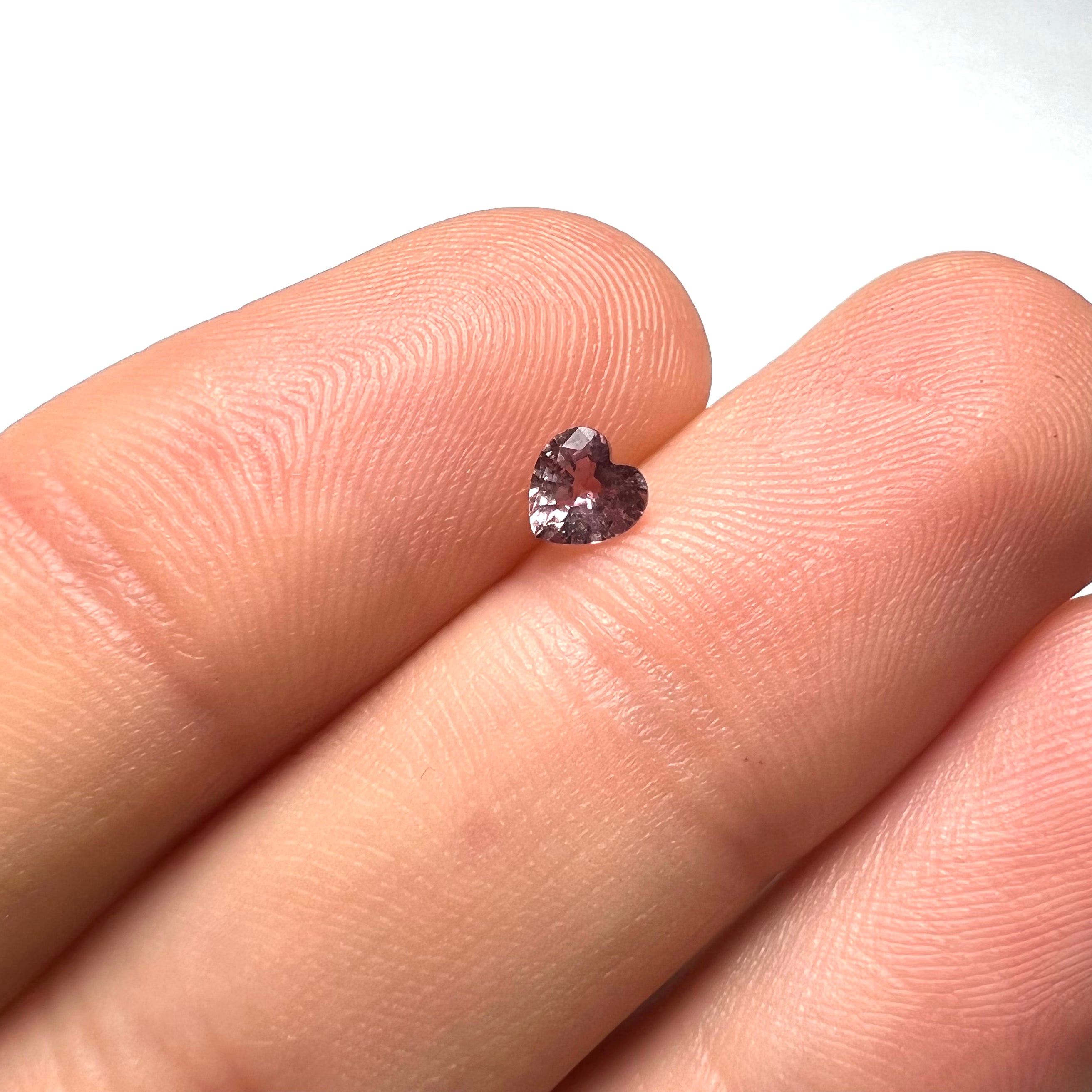.35CT Loose Purple Heart Sapphire 4.2x2mm Earth mined Gemstone