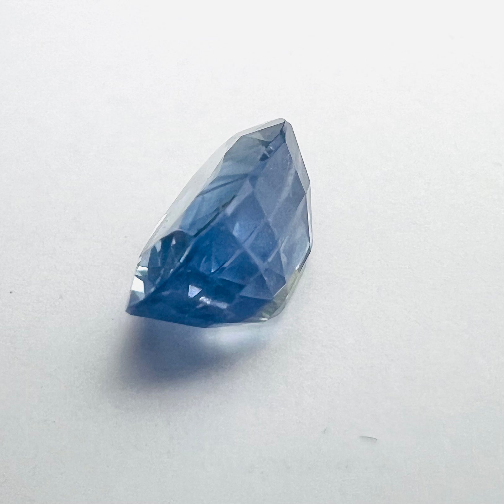 1.35CTW Loose Oval Sapphire 7.38x5.2x4mm Earth mined Gemstone