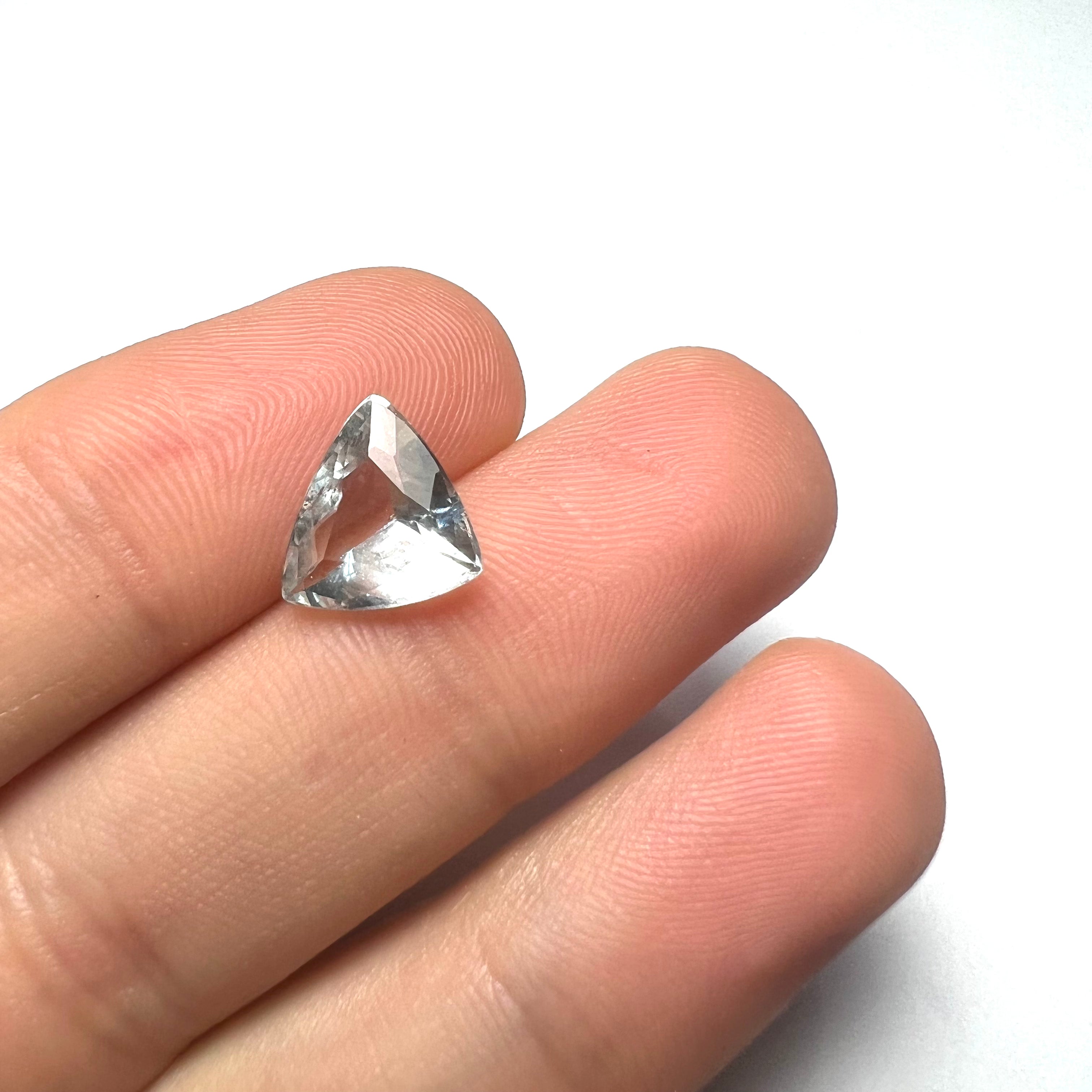 6.74CTW Loose Natural Aquamarine 10x10x5mm Earth mined Gemstone