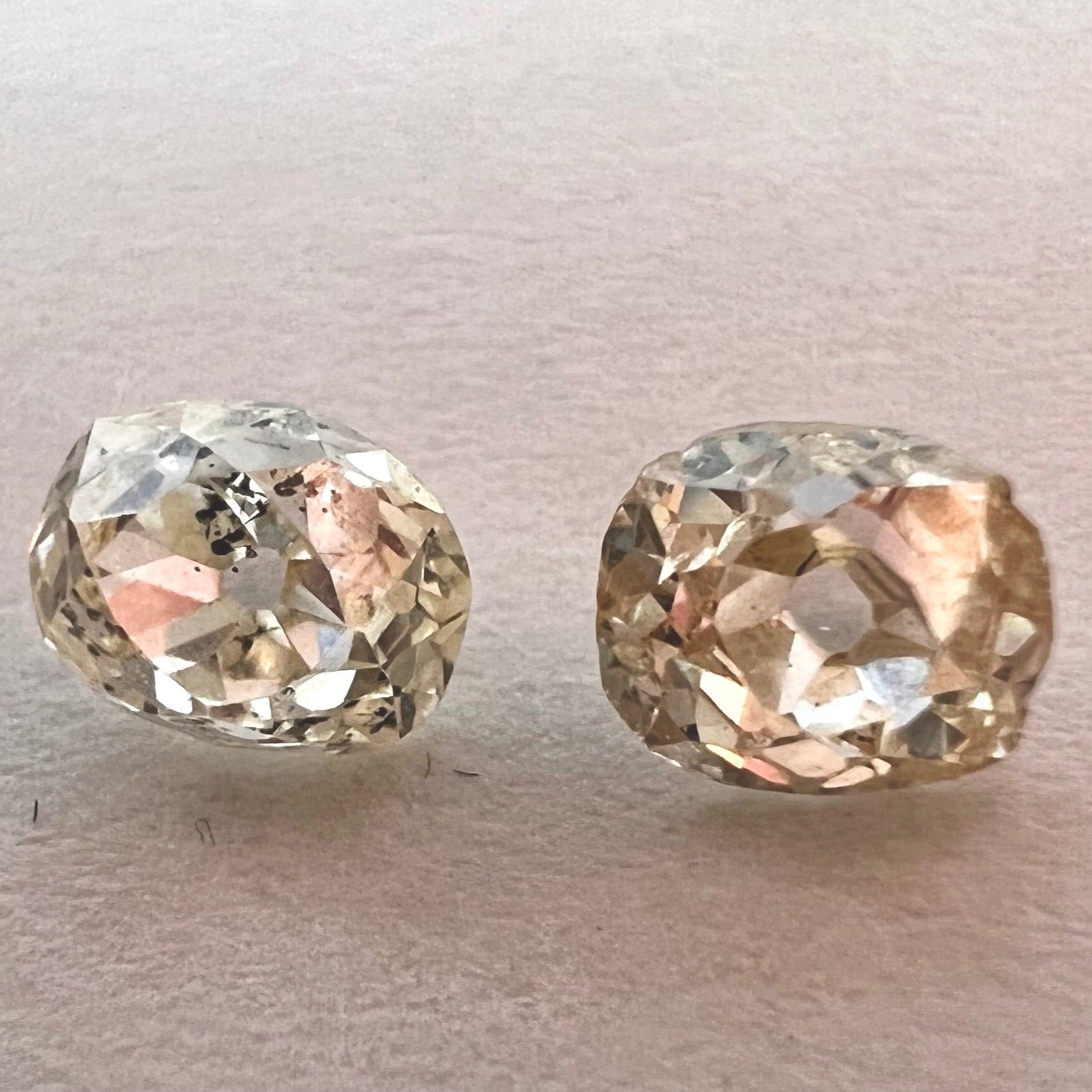 .62ctw Old Mine Cut Diamond L I1 4.25mm Natural Earth mined