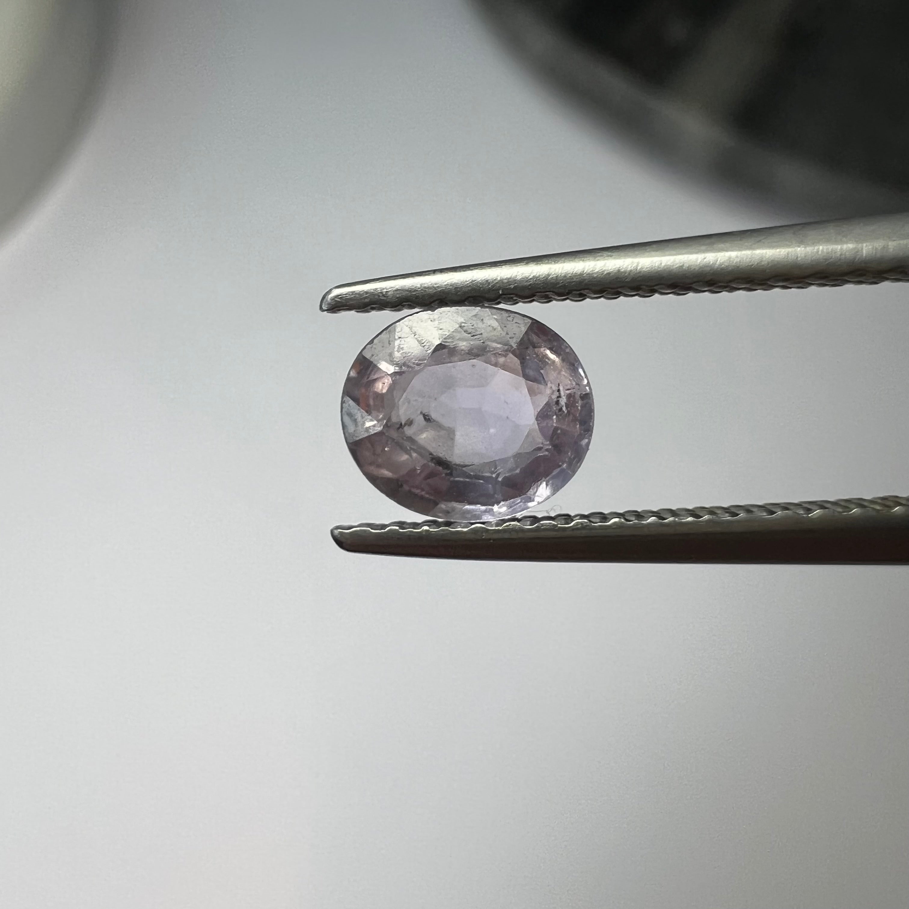 .99CTW Loose Cotton Candy Pink Sapphire 6.40x5.46x2.92mm Earth mined Gemstone