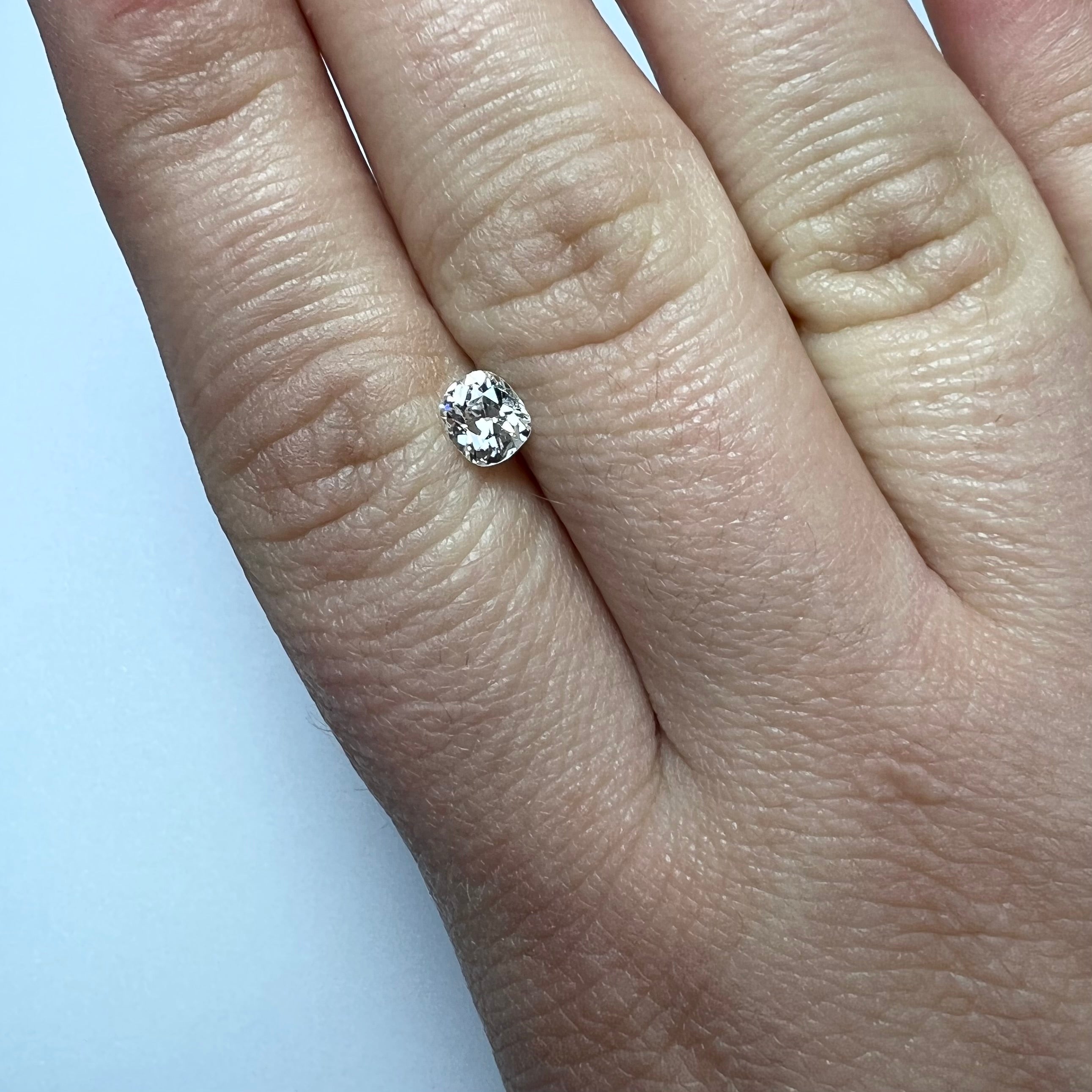 .60CT Old Mine Brilliant Diamond I I2 5.52x4.81x3.28mm Natural Earth mined
