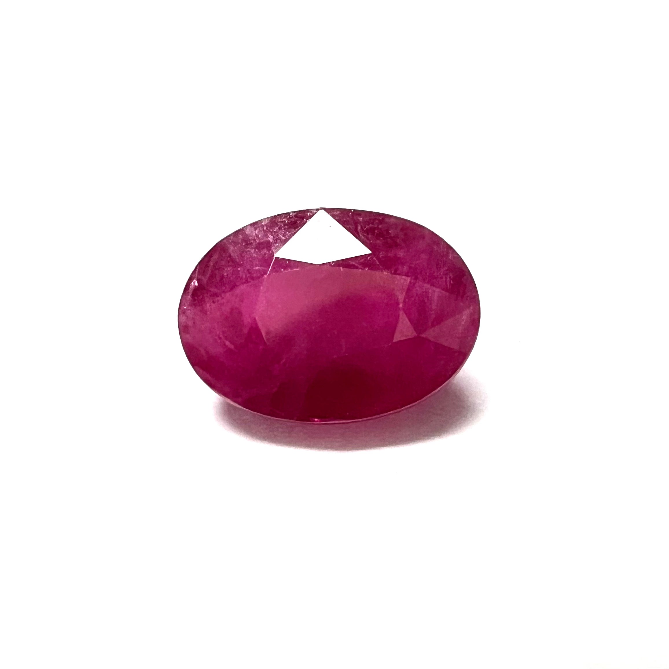 1.12CTW Loose Natural Oval Ruby 7x5x3mm Earth mined Gemstone