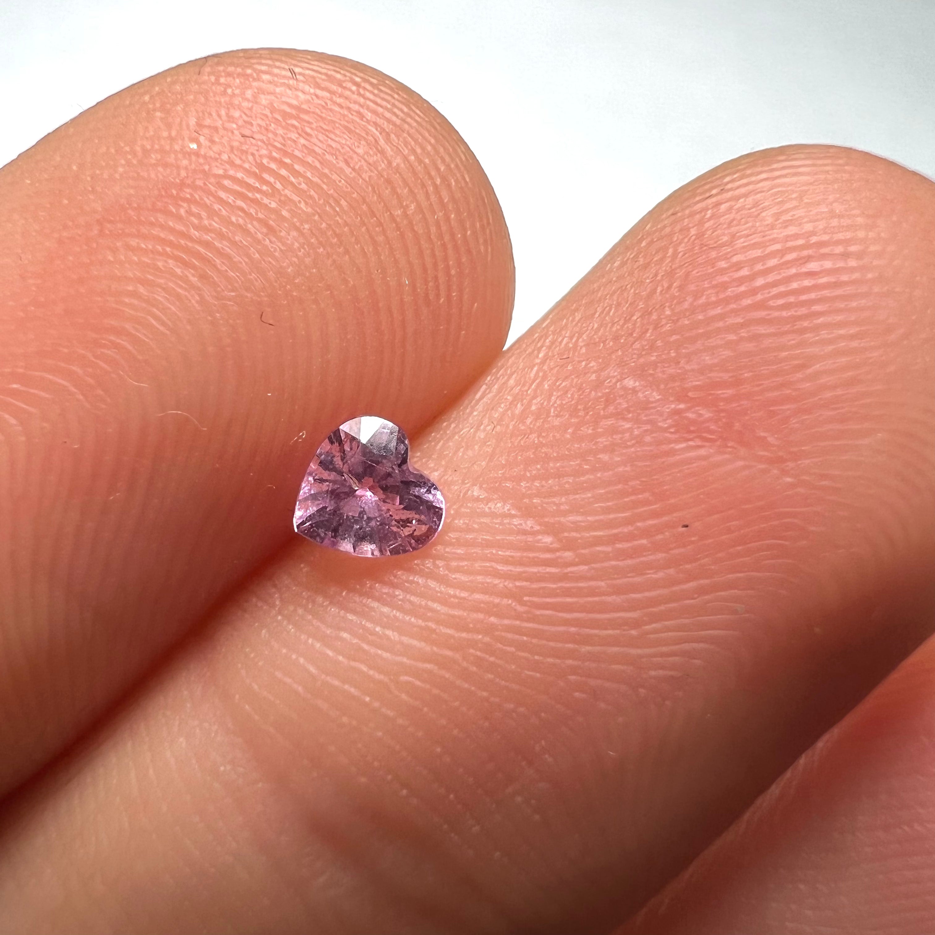.27CT Loose Purple Heart Sapphire 3.9xx1.8mm Earth mined Gemstone
