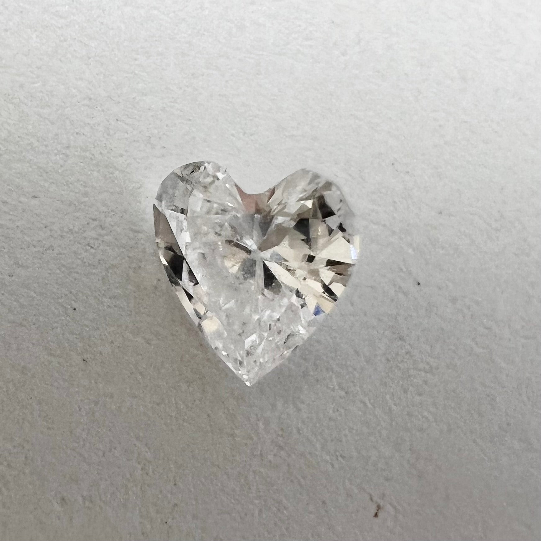 .30CT Heart Shape Diamond H I1 4.87x4.40x2.18mm Natural Earth mined