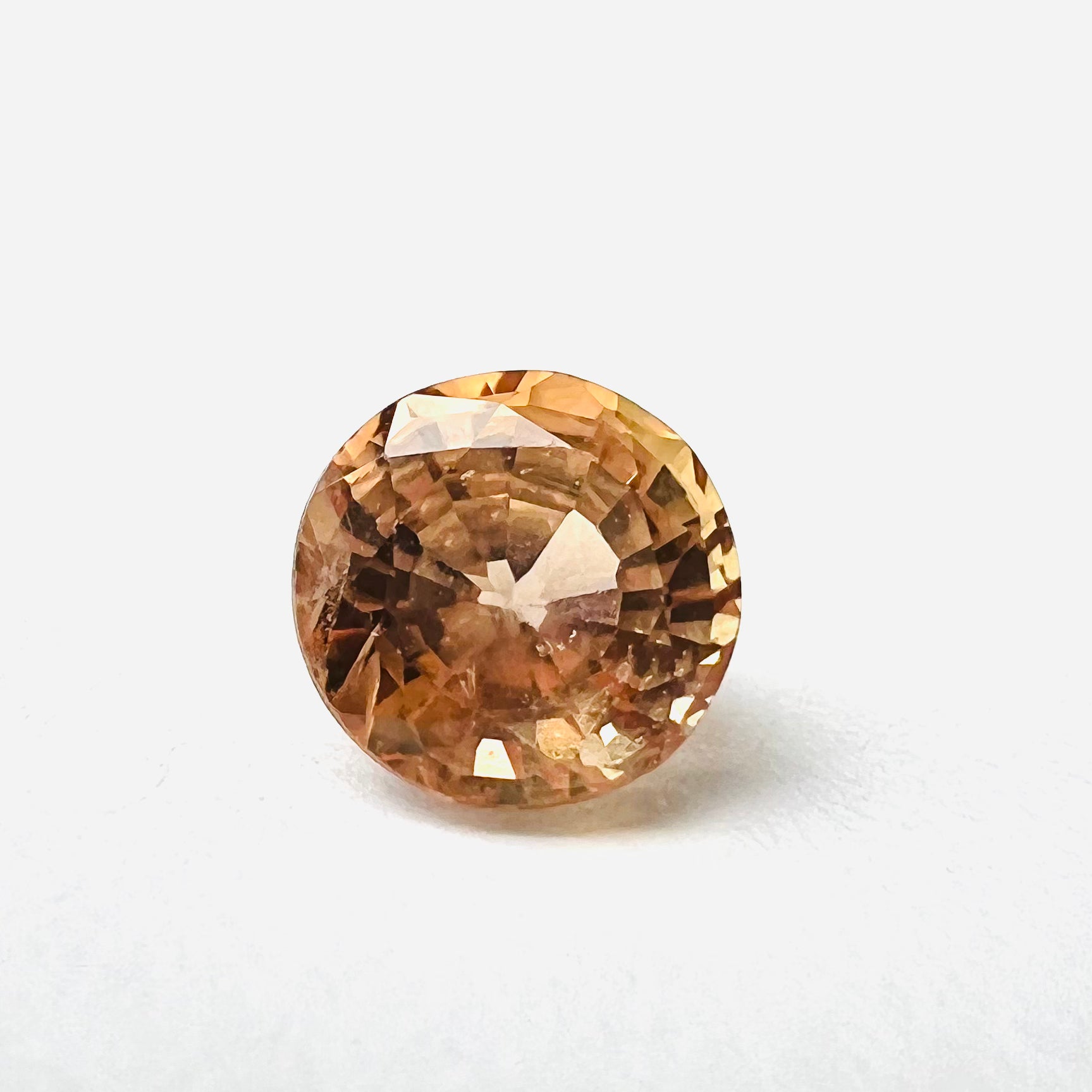 .49CT Loose Natural Round Sapphire 4x3mm Earth mined Gemstone