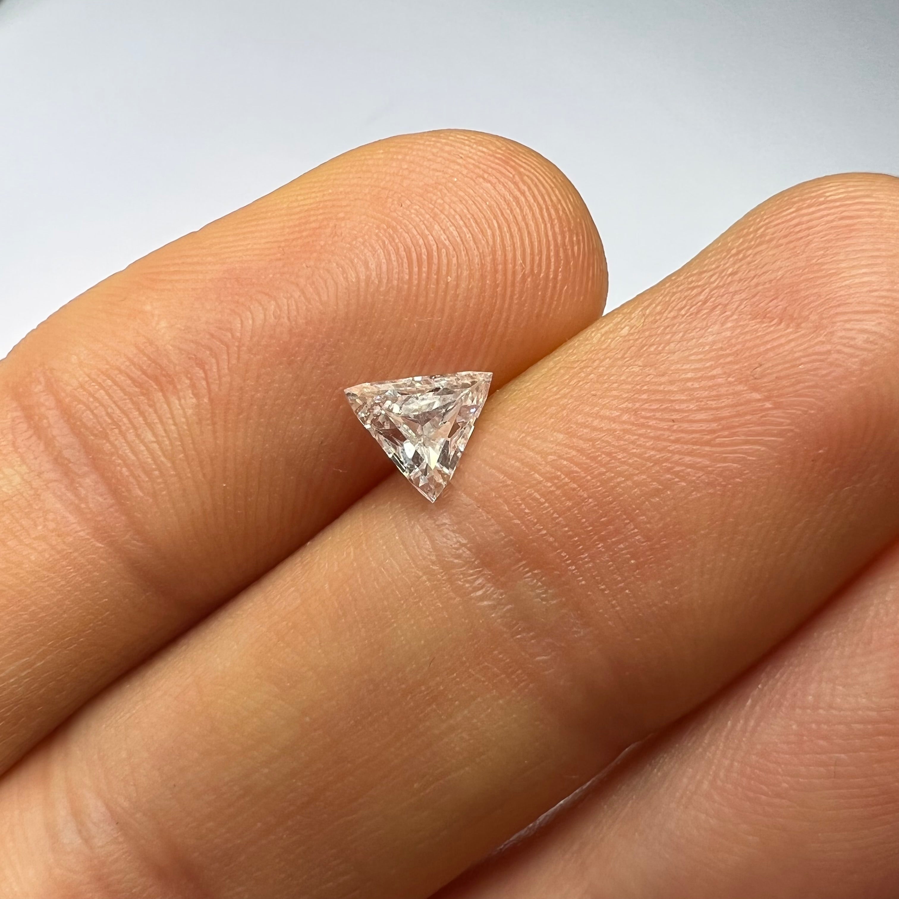 .57CT Trillion Cut Diamond G VS2 5.37x5.10x2.82mm Natural Earth mined