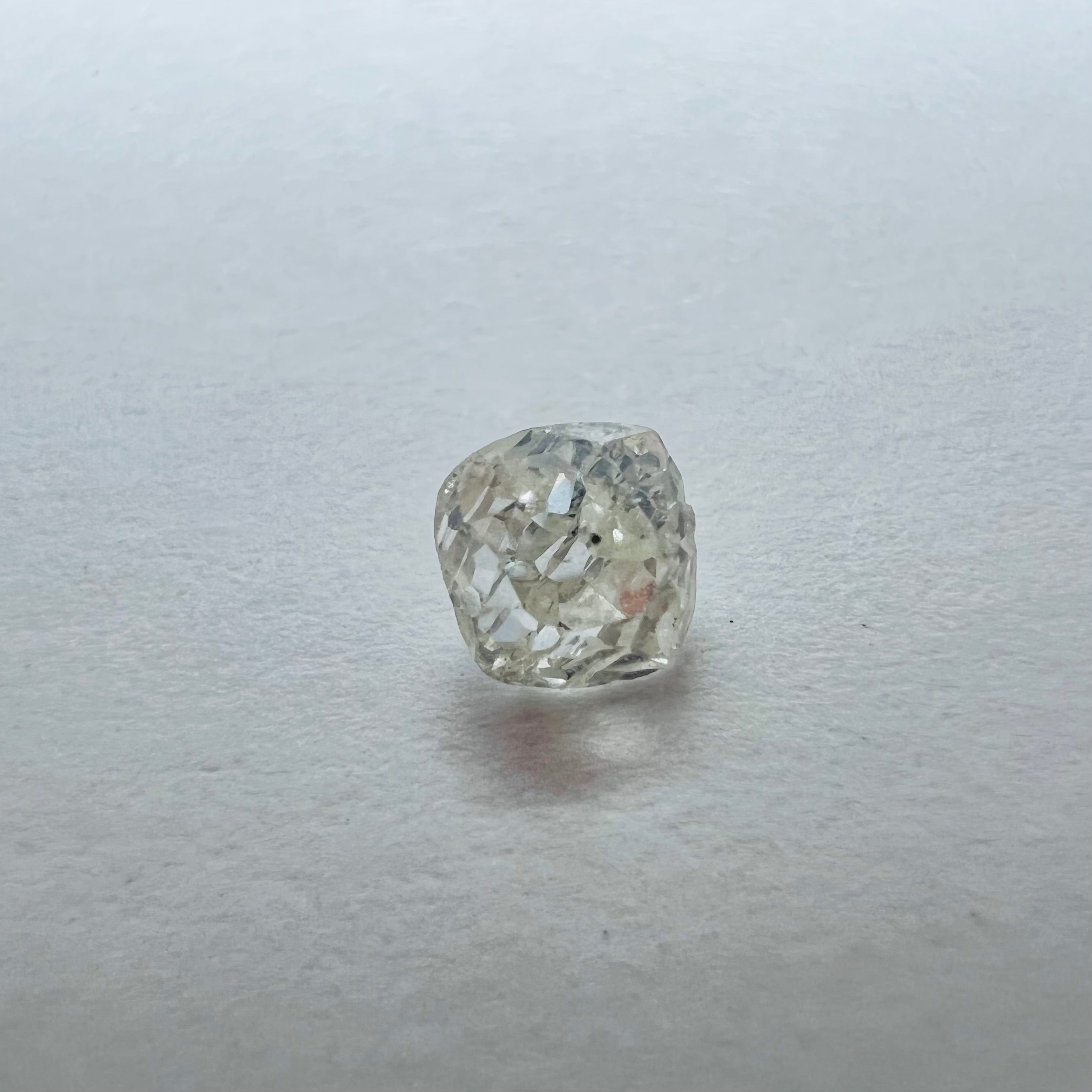 .41CT Old Mine Cushion Cut Diamond K I2 4.01x4.13x3.04mm Natural Earth mined