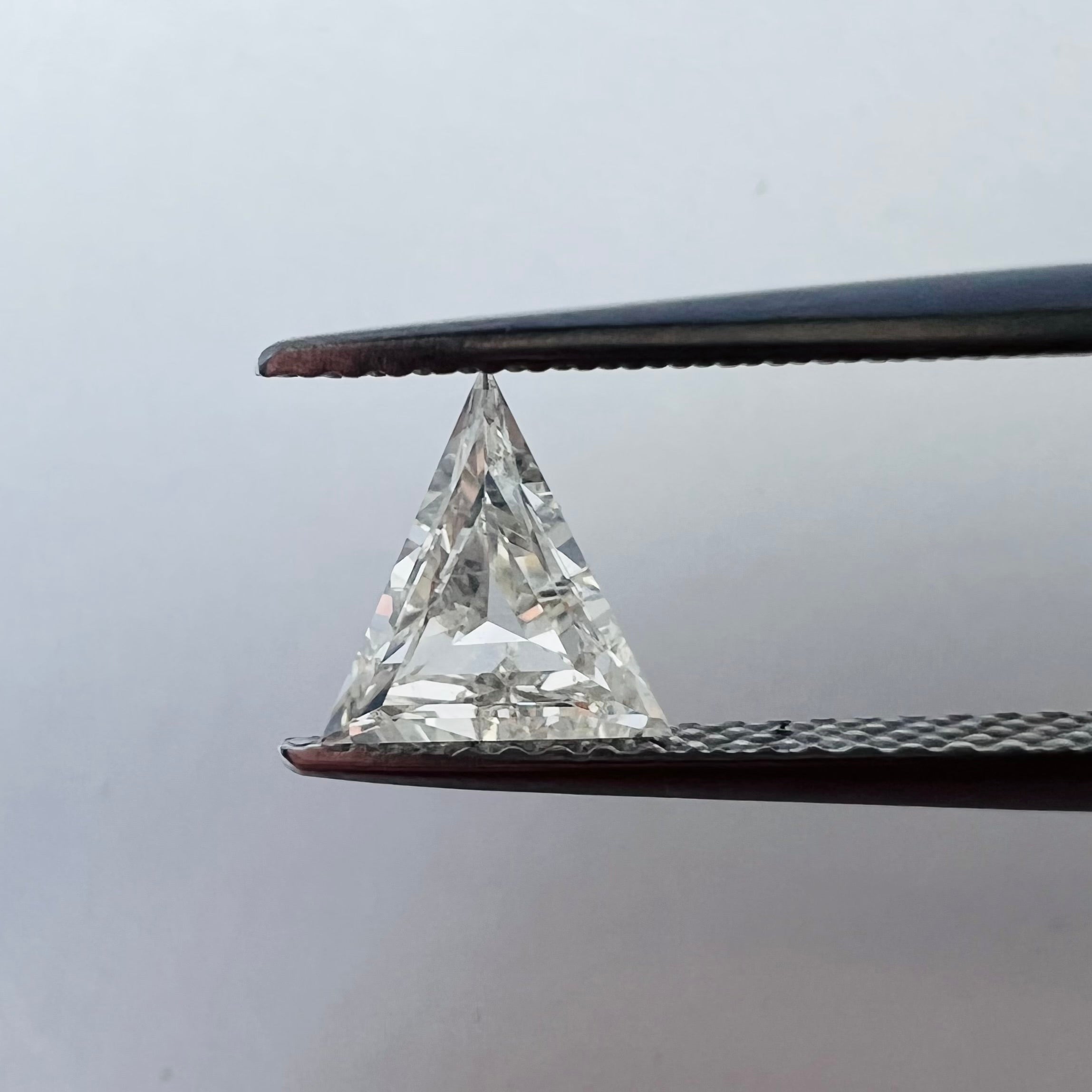 .65CT Trillion Cut Diamond J/K VS2 7.14x6.15mm Natural Earth mined