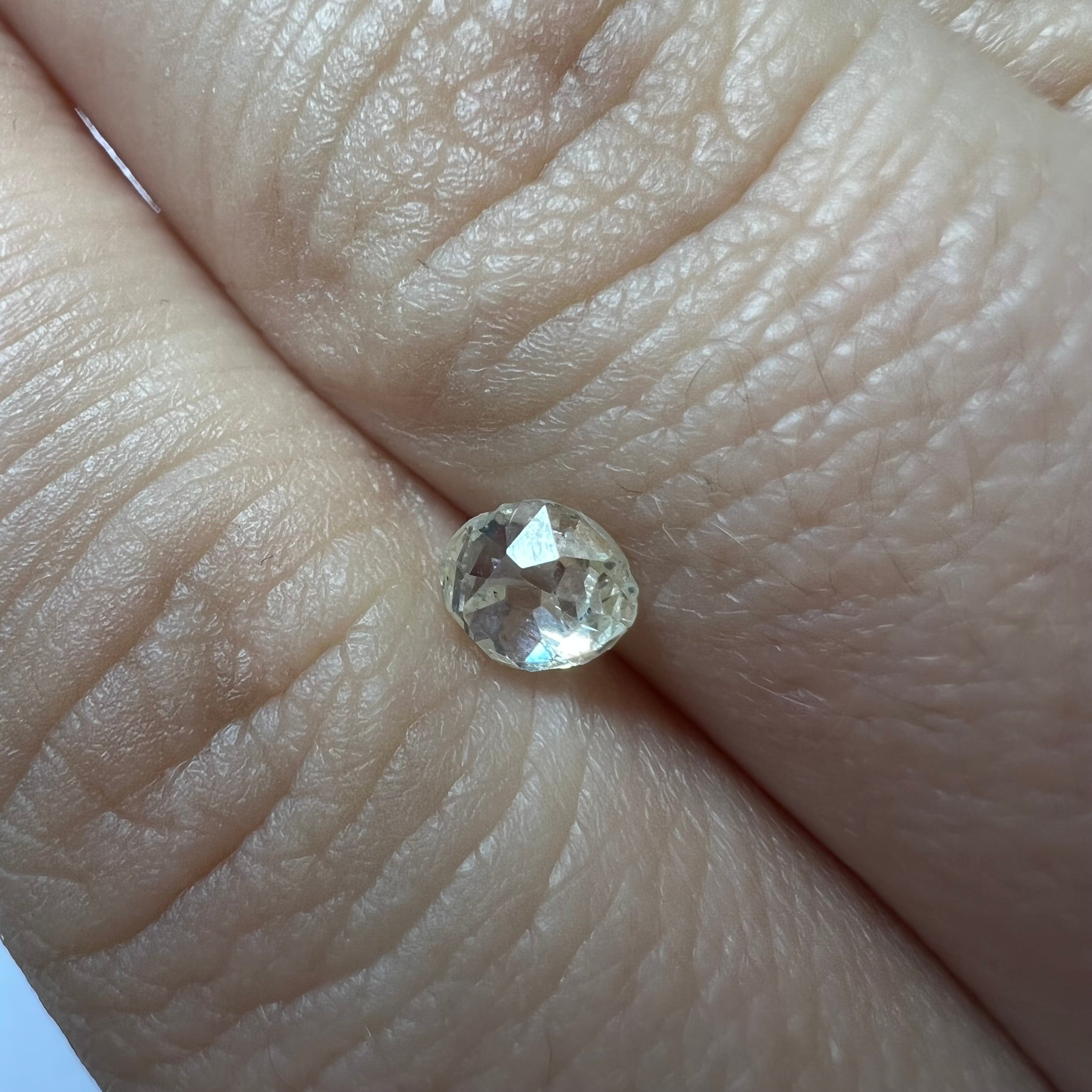 .68CT Old Mine Cut Diamond O I2 5.11x4.86x3.26mm Natural Earth mined