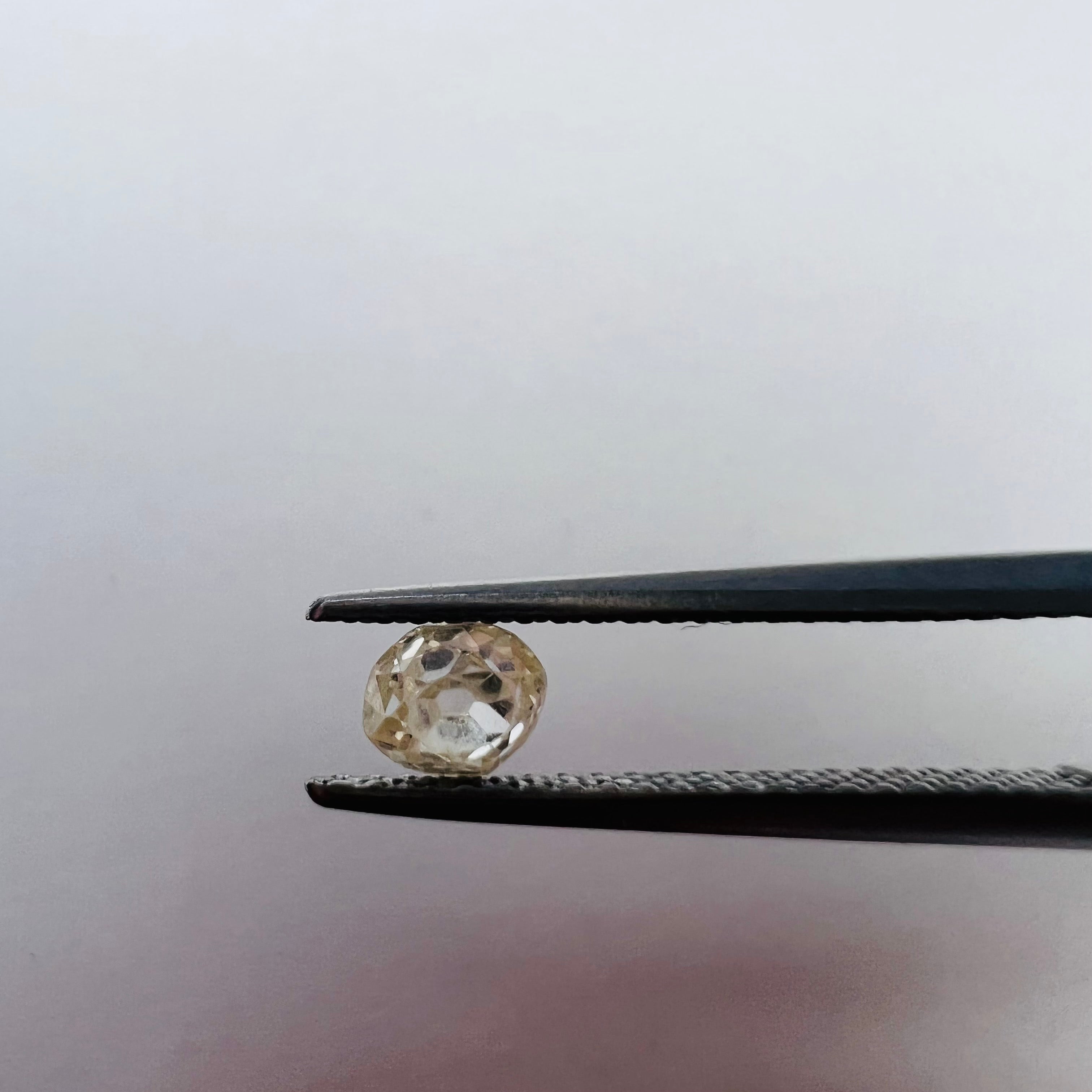 .38CT Old Mine Oval Cut Diamond O VS2 4.64x3.88x2.63mm Natural Earth mined
