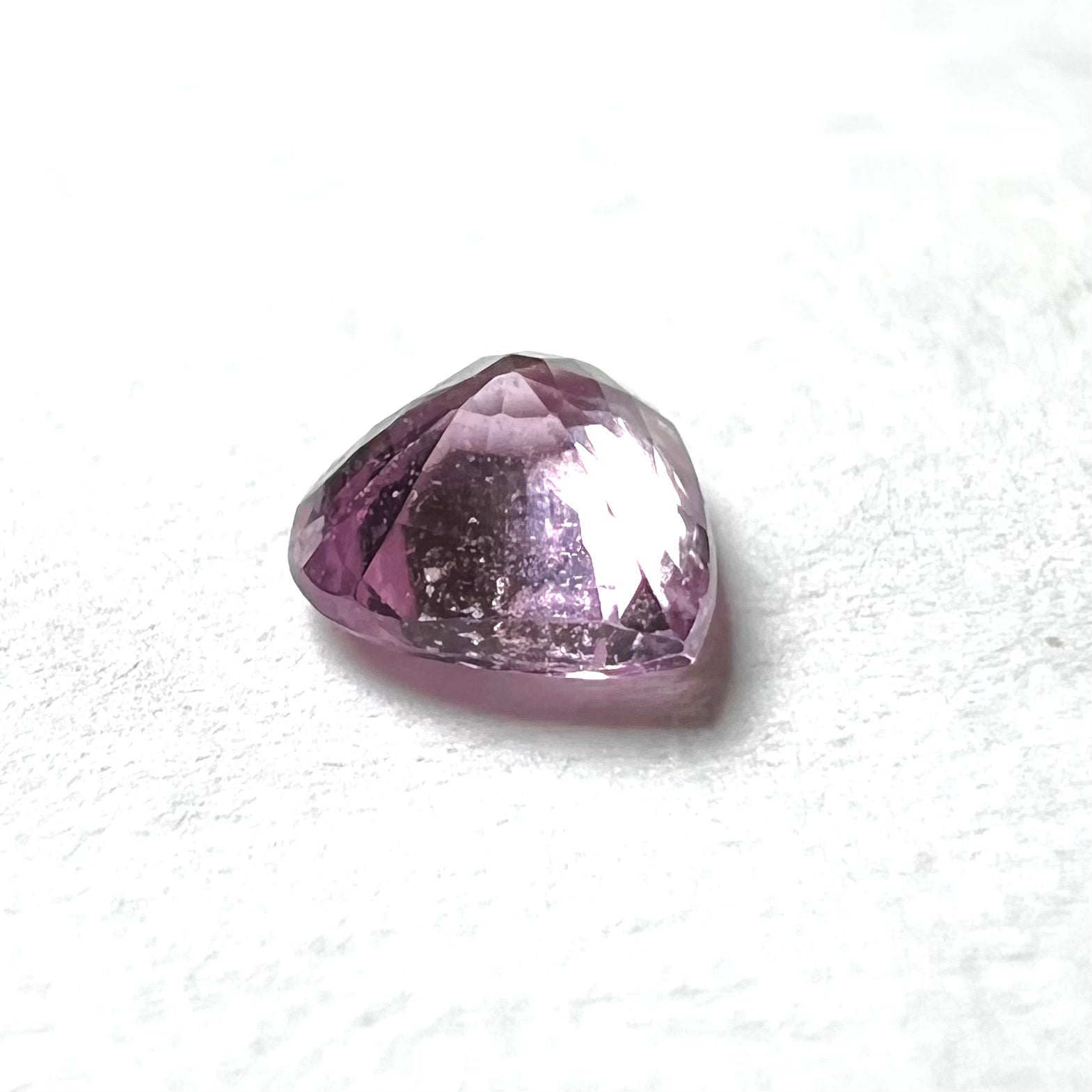 .29CT Loose Purple Heart Sapphire 4x4x2mm Earth mined Gemstone