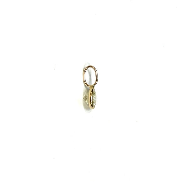 .30CT Brilliant Cut Diamond Pendant in solid 14k Yellow Gold