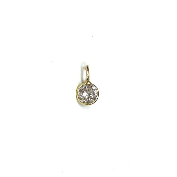.70CT Brilliant Cut Diamond Pendant in solid 14k Yellow Gold