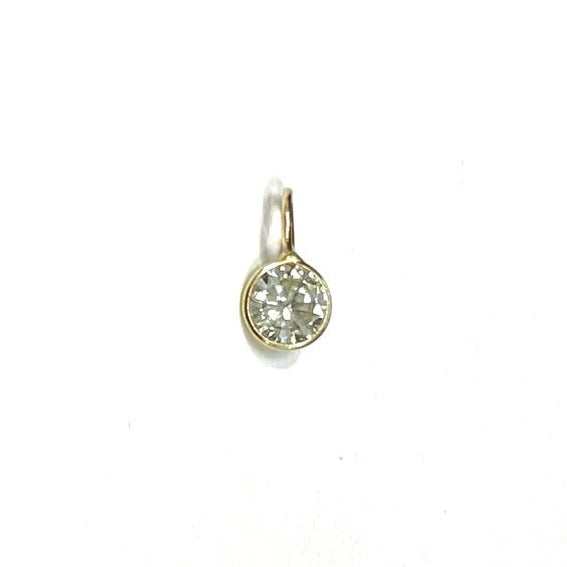 .80CT Brilliant Cut Diamond Pendant in solid 14k Yellow Gold