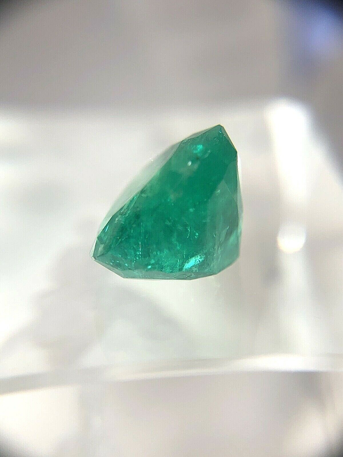 10.59CT Pear Colombian Emerald GIA Certified