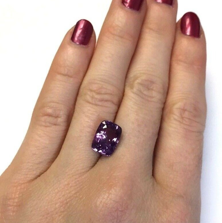 6.03CTS Purple Sapphire GIA Certified