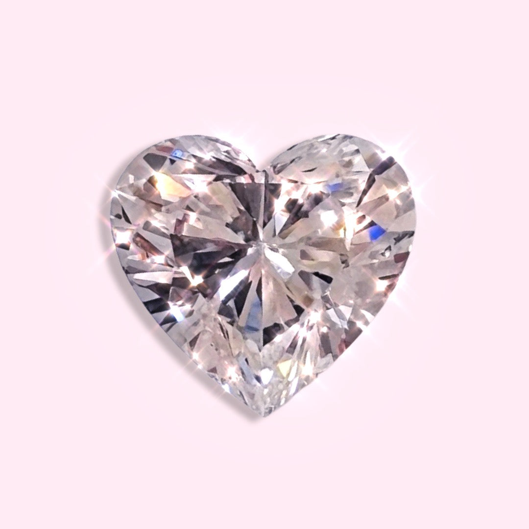 Loose Heart Cut Diamonds