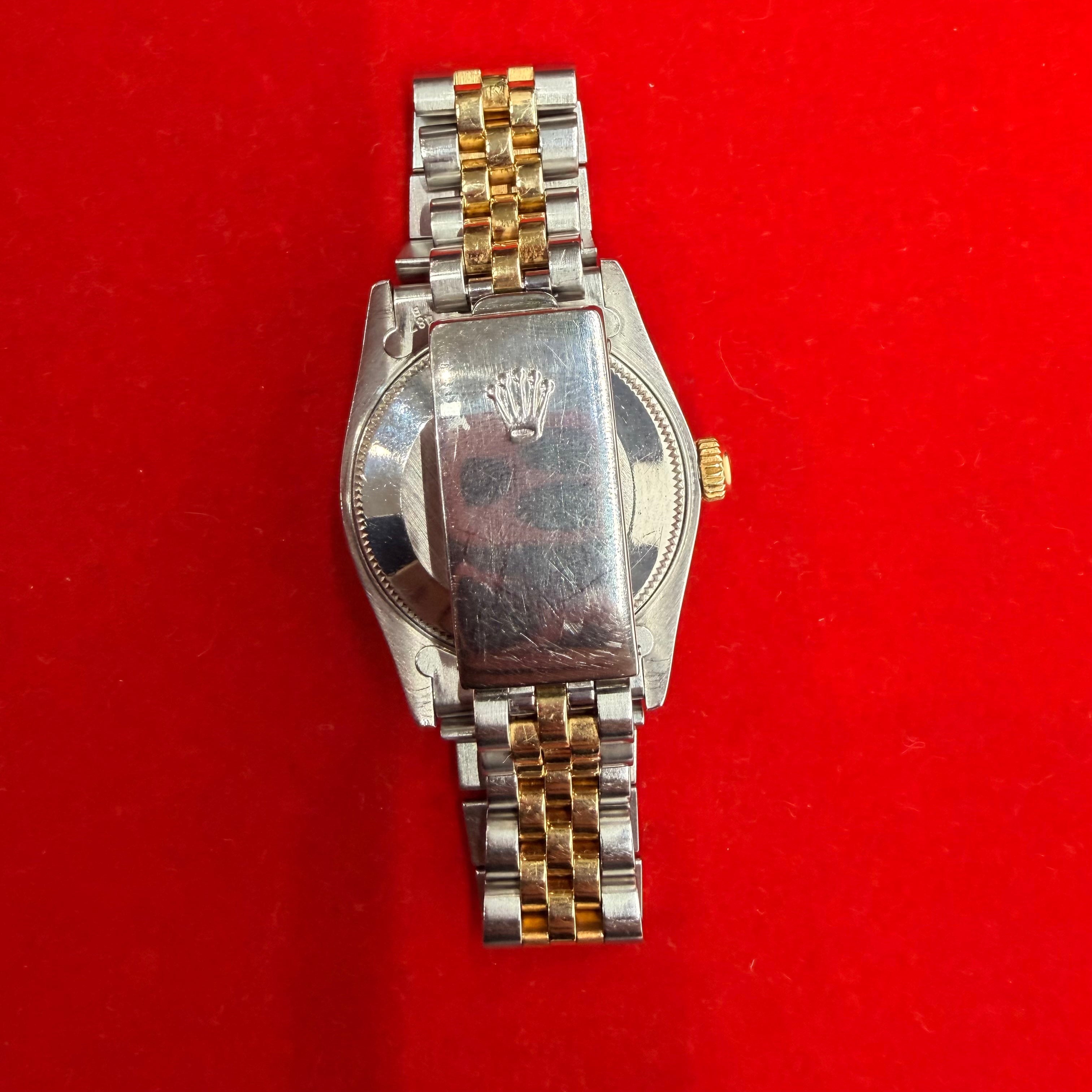 31MM Two Tone 18K&Stainless Steel Date Just Rolex Diamond bezel&Dial