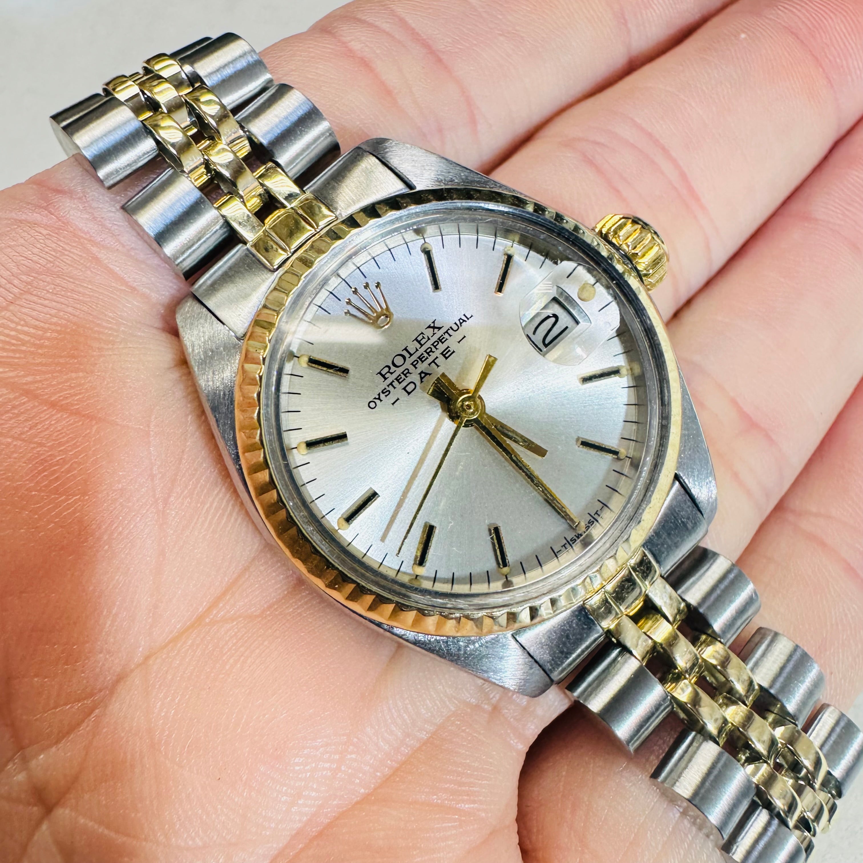 26mm Date Rolex Stainless Steel and Yellow Gold 1978