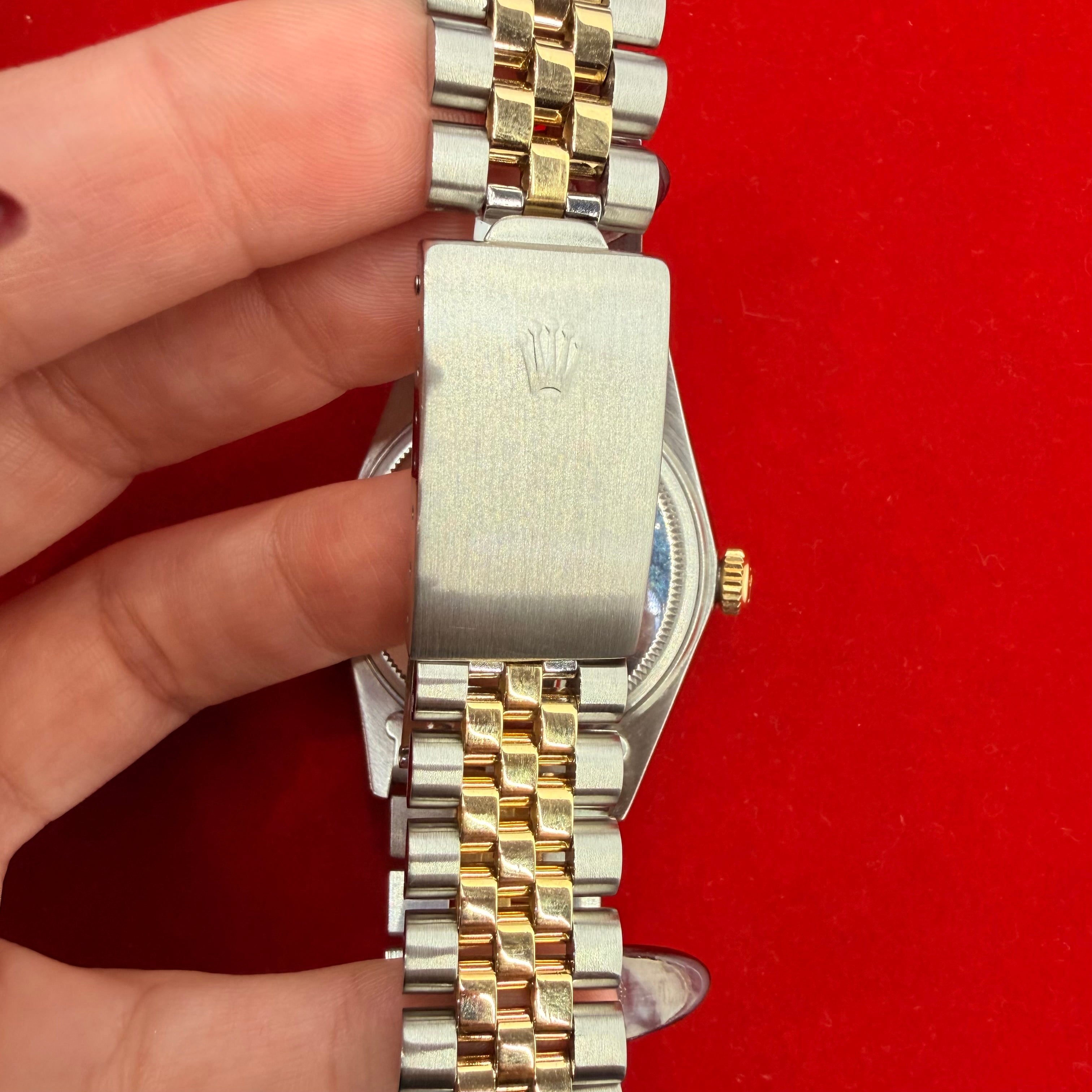 36MM Two Tone 18K&Stainless Steel Date Just Rolex Ref.16013 7.5"