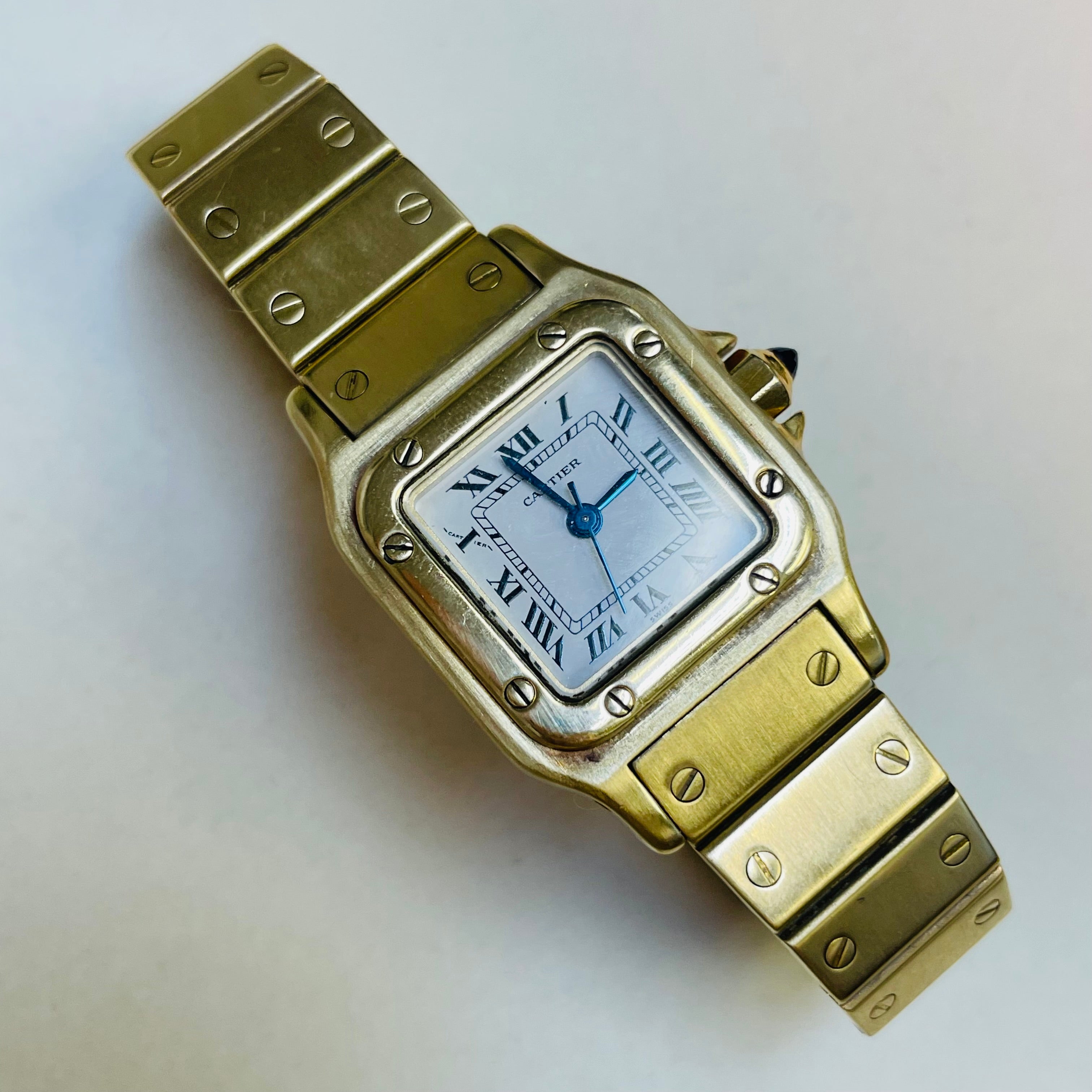 23MM Solid 18K Yellow Gold Cartier Santos Small size