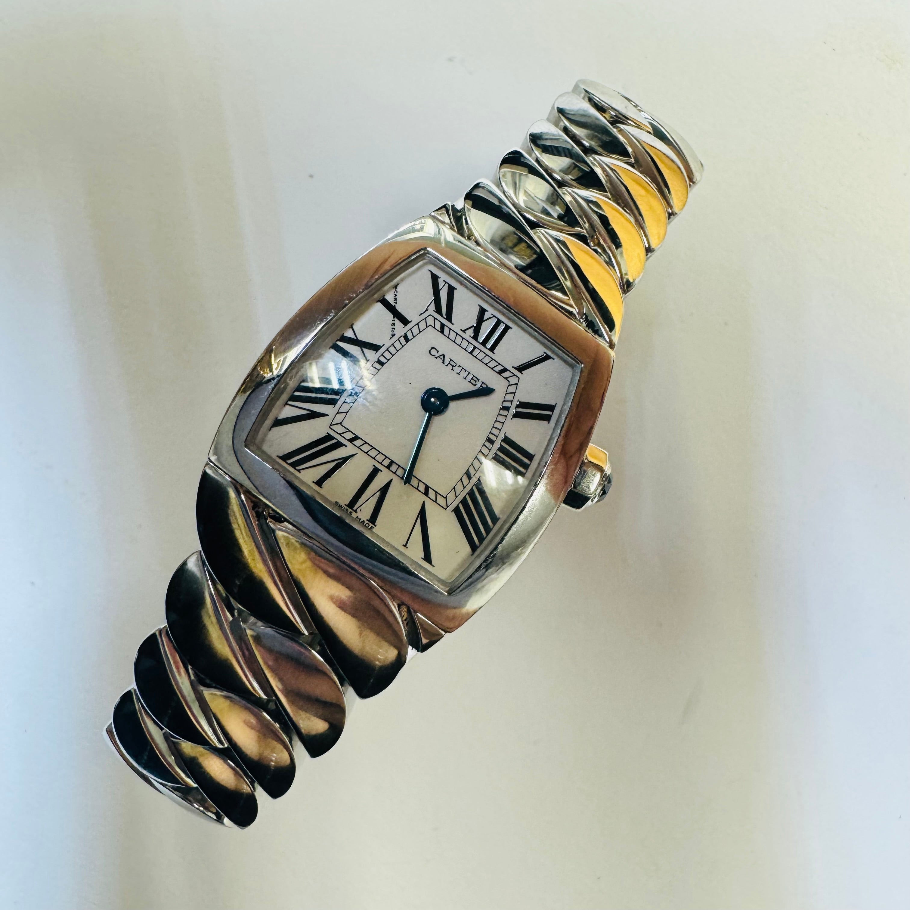 22mm Cartier La Dona Ladies Stainless Steel Watch