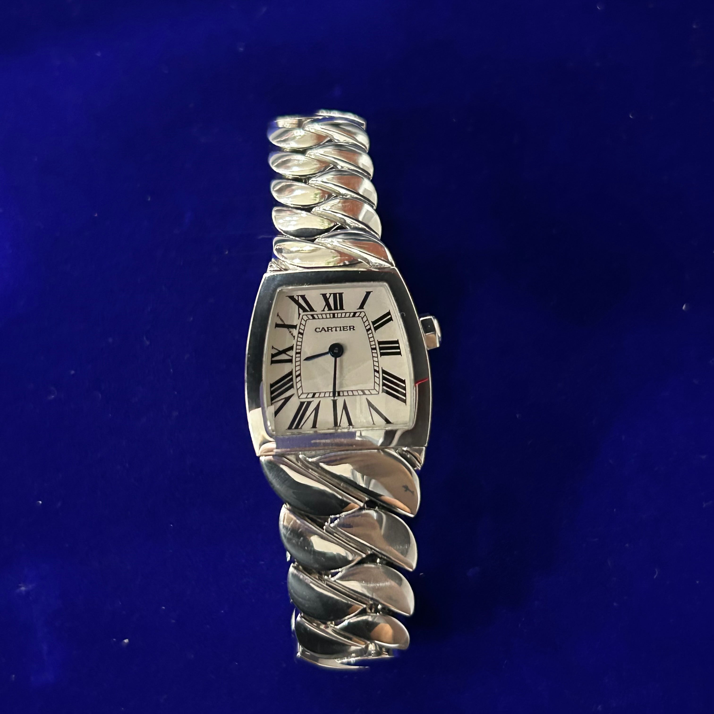 Cartier La Dona Small Stainless Steel Quartz Ladies Watch 6.5"
