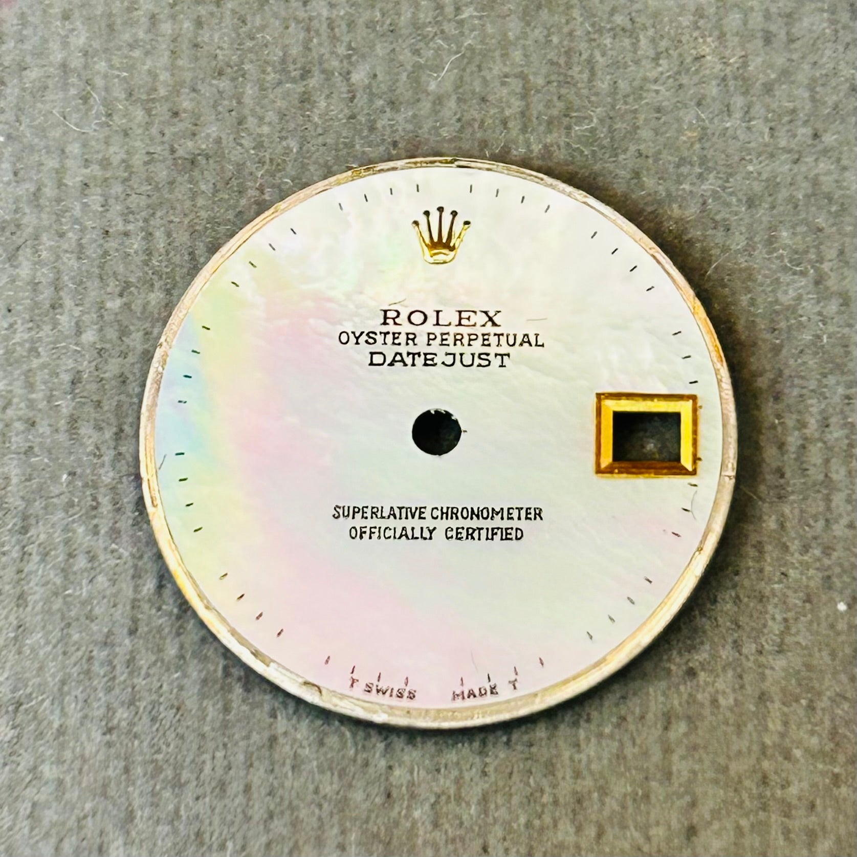 Mother of Pearl Dial for Yellow Gold 26mm Rolex