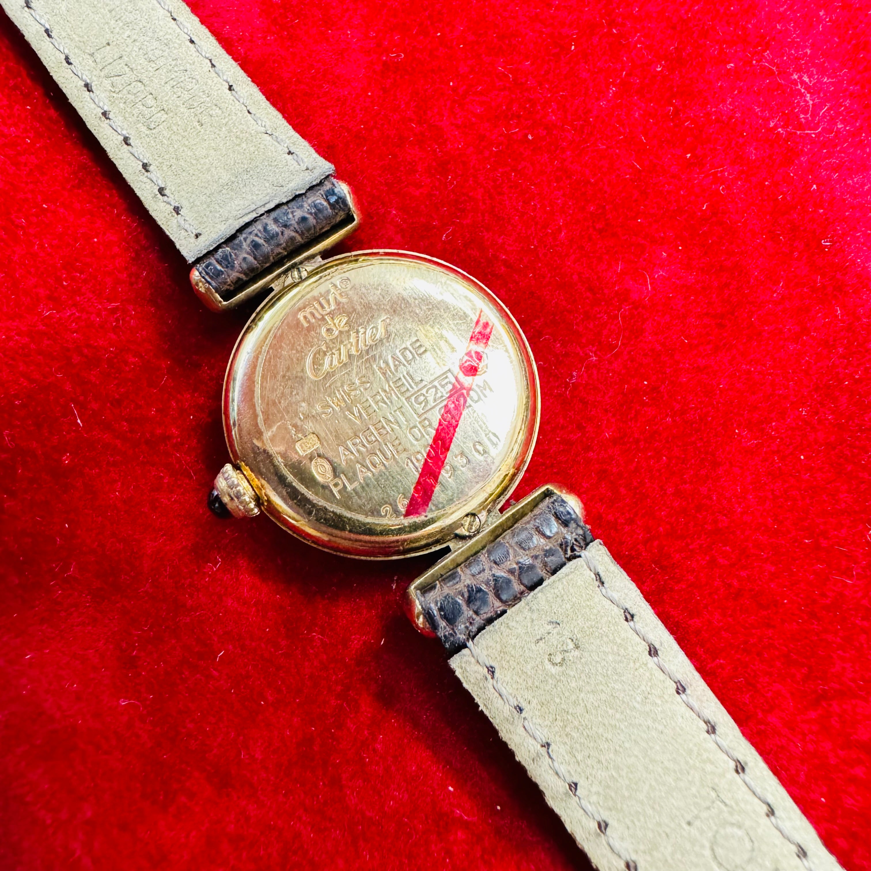 24mm Cartier Must de Cartier Vendôme Watch